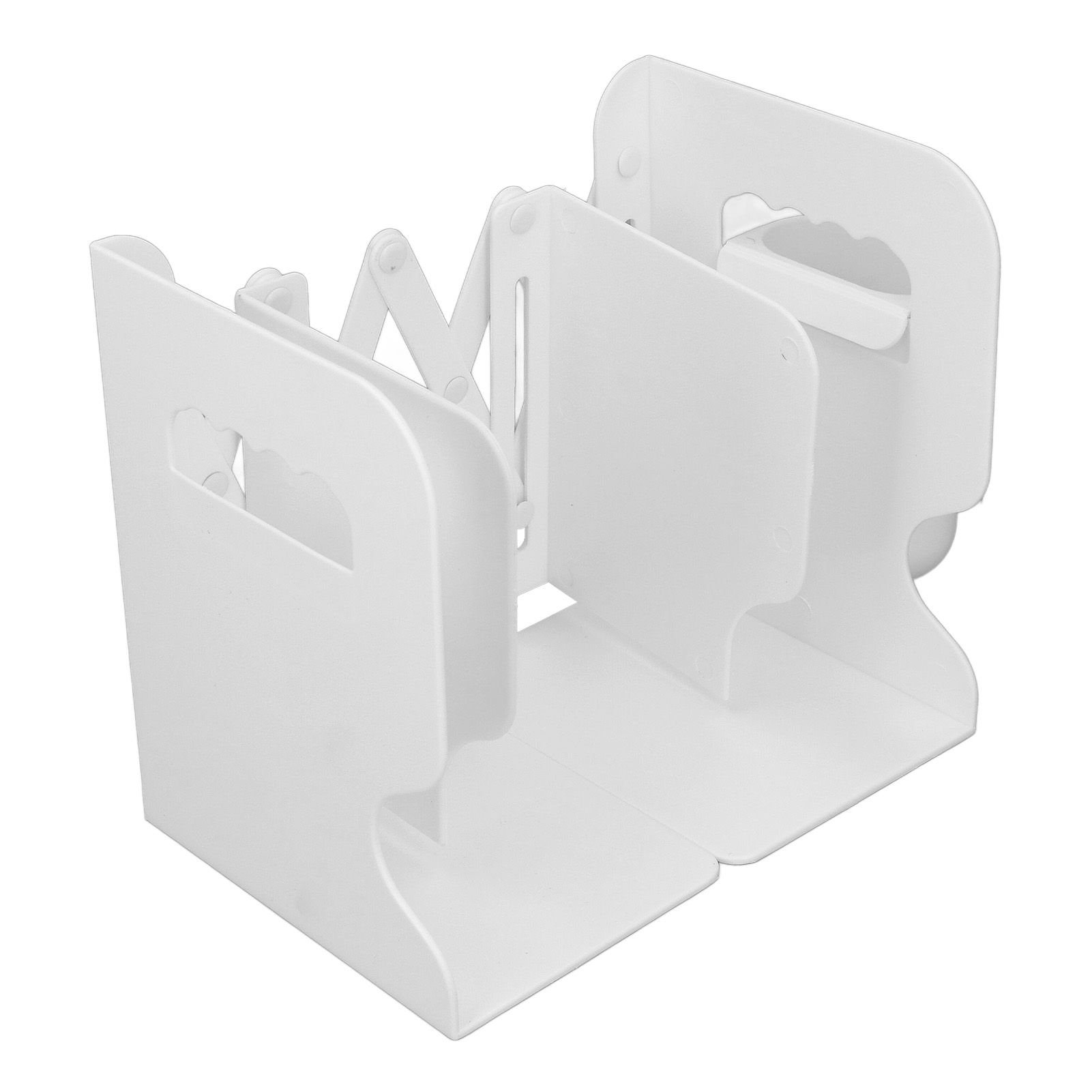 Extendable Bookend Non Skid PP Heavy Duty Decorative Adjustable Book Shelf view 6