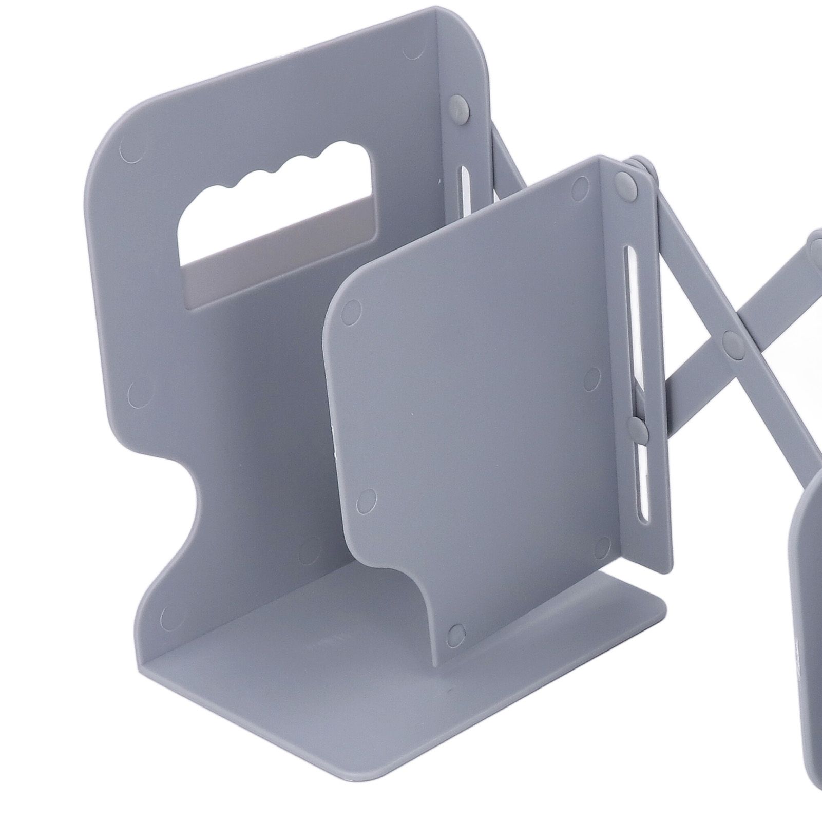 Extendable Bookend Non Skid PP Heavy Duty Decorative Adjustable Book Shelf view 2