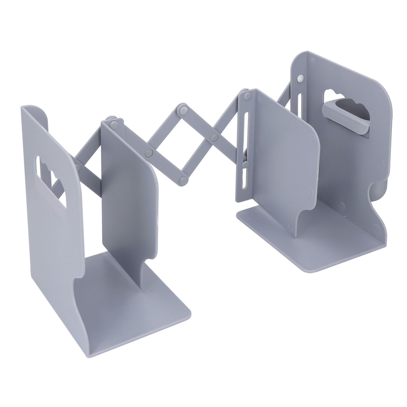 Extendable Bookend Non Skid PP Heavy Duty Decorative Adjustable Book Shelf view 9