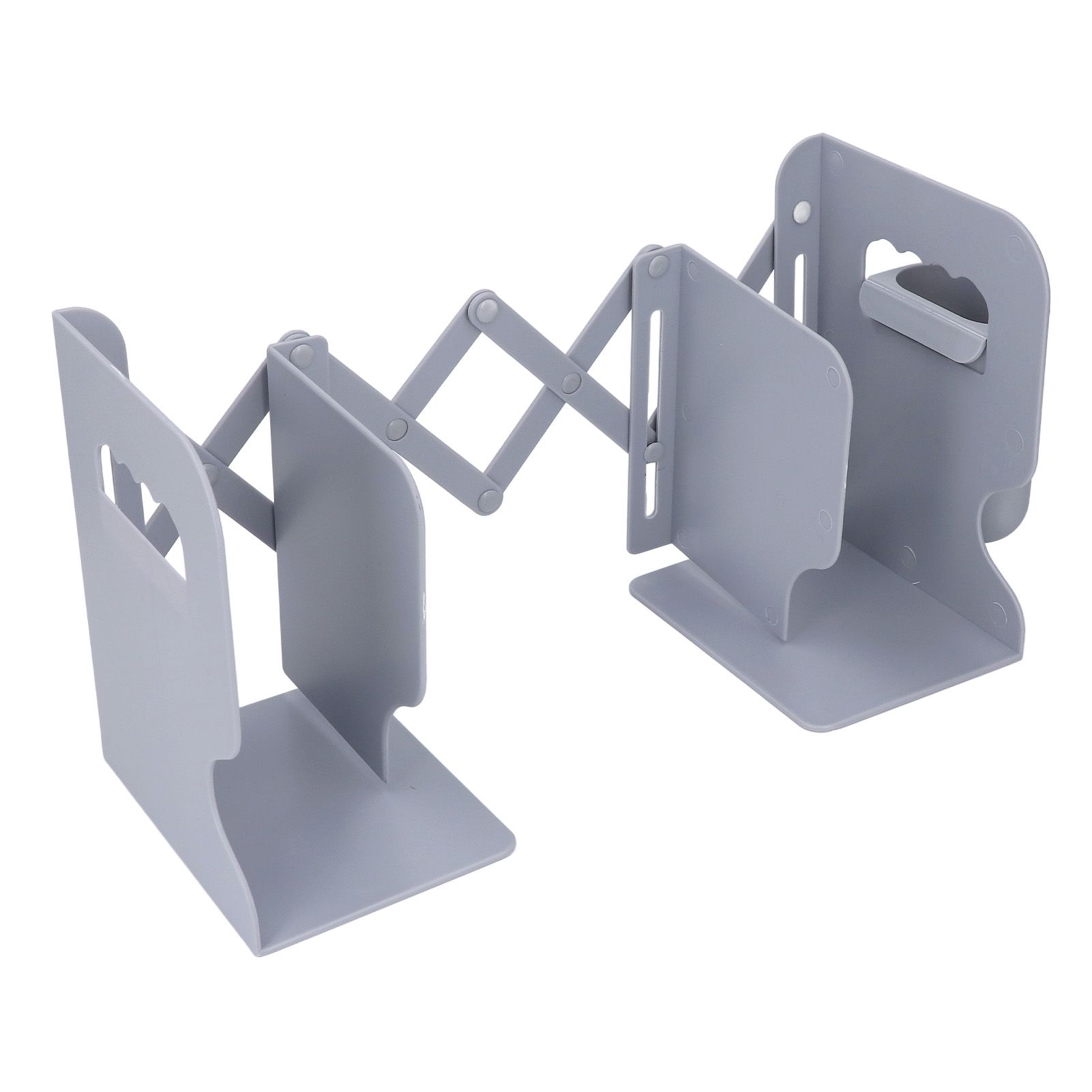 Extendable Bookend Non Skid PP Heavy Duty Decorative Adjustable Book Shelf view 10