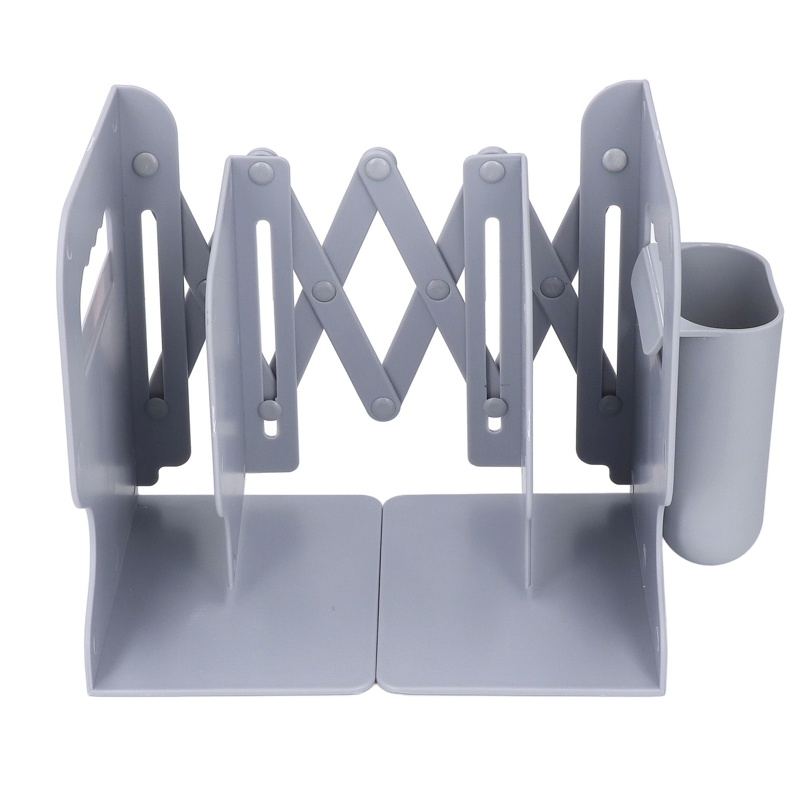 Extendable Bookend Non Skid PP Heavy Duty Decorative Adjustable Book Shelf view 12
