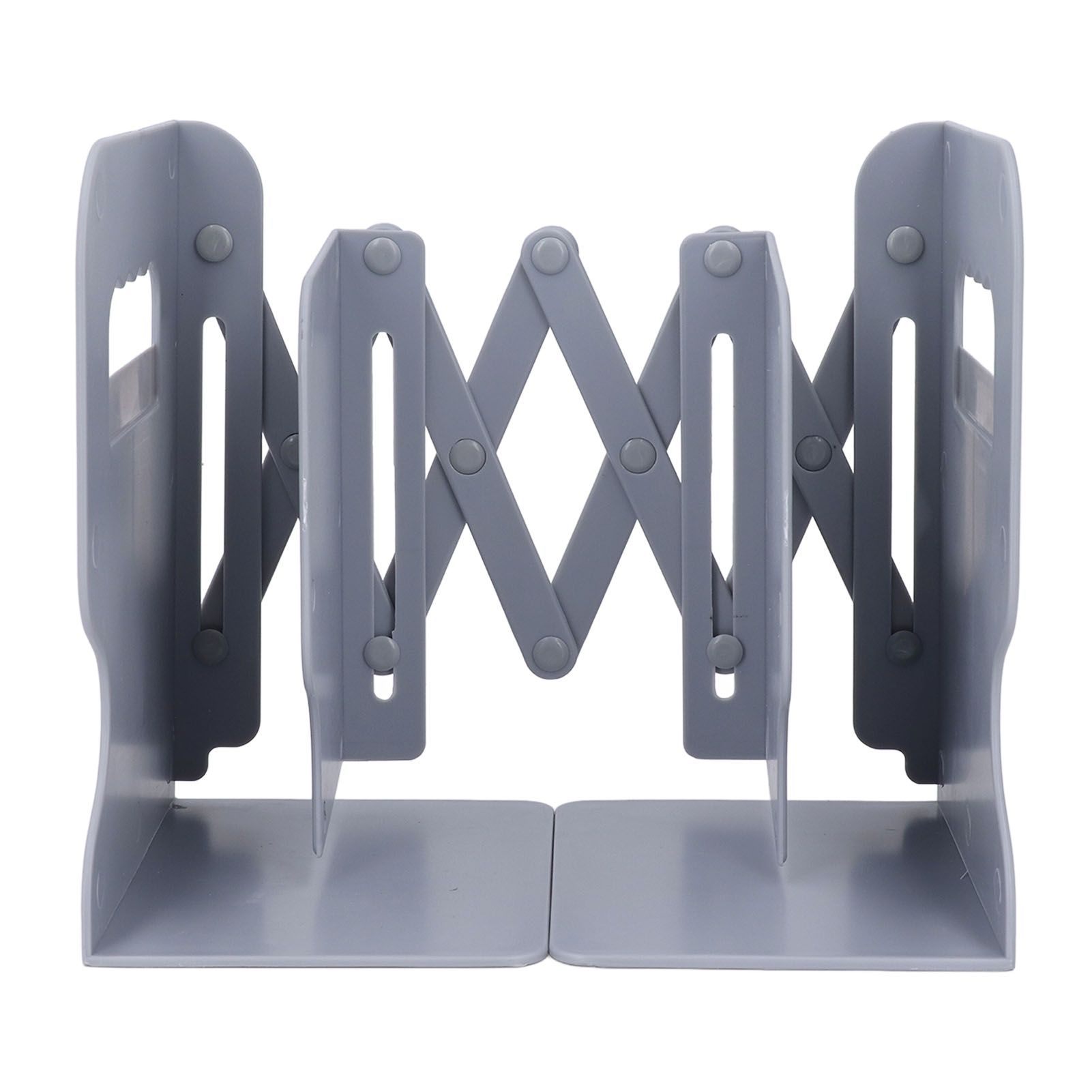 Adjustable Book End PP Retractable Anti Slip Desk Book Holder Organizer for