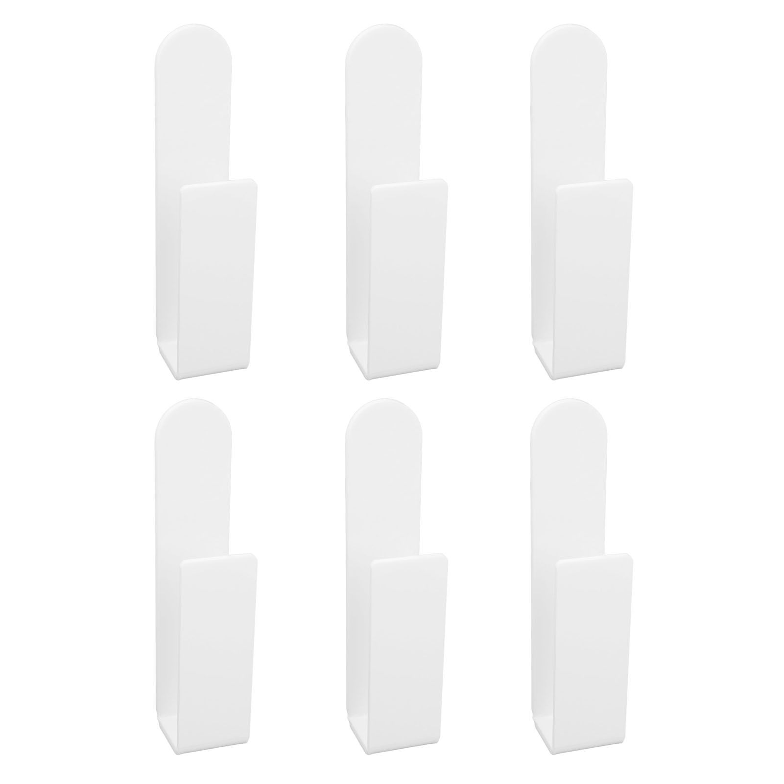 6PCS Hat Racks for Baseball Caps Acrylic Wall Mounted Self Adhesive Hat view 3