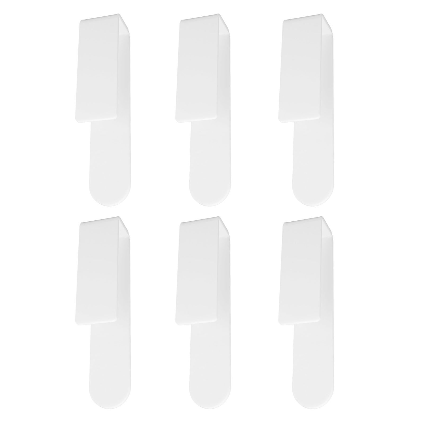 6PCS Hat Racks for Baseball Caps Acrylic Wall Mounted Self Adhesive Hat view 6