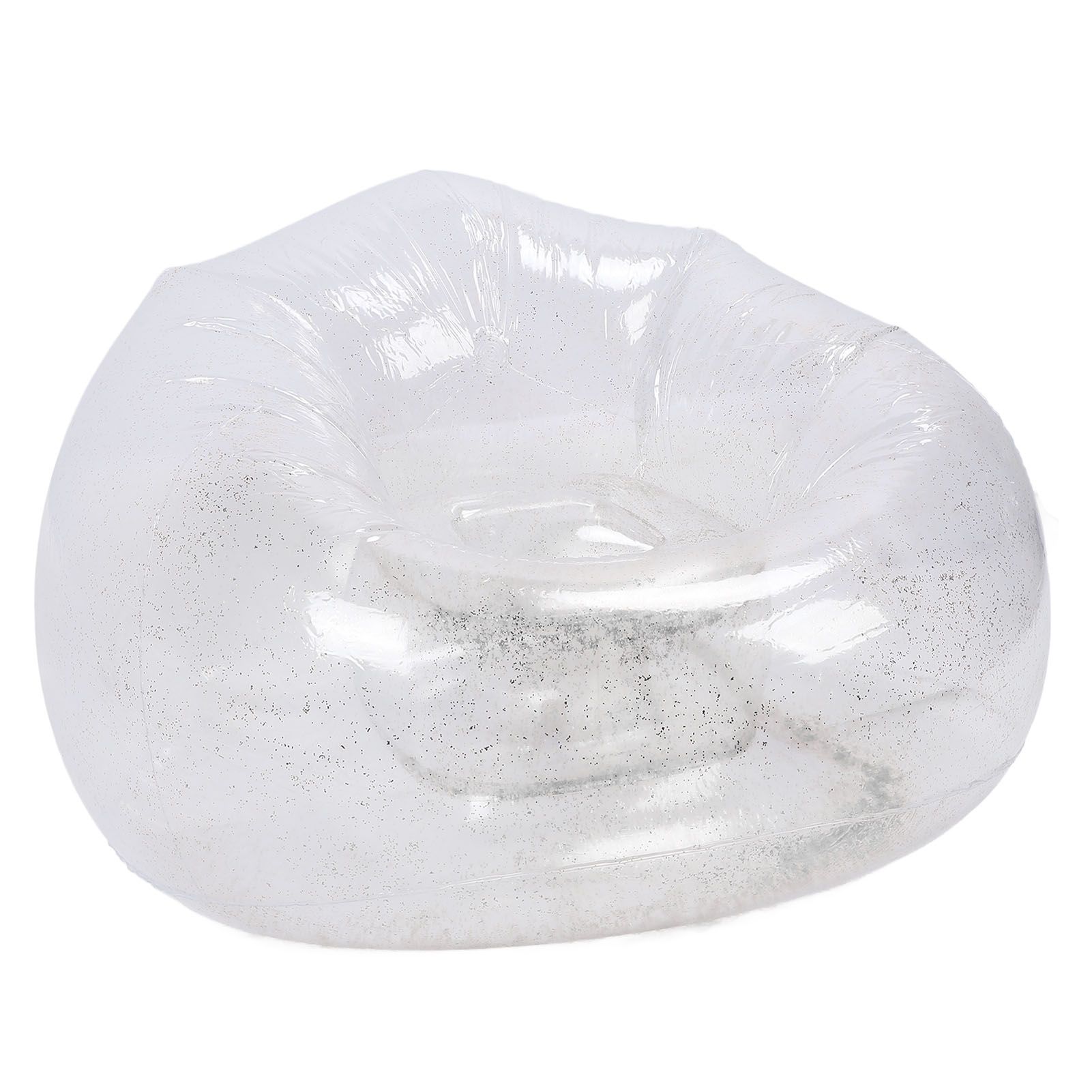 Inflatable Chair Comfortable Relaxing Transparent Ergonomic Space Saving PVC