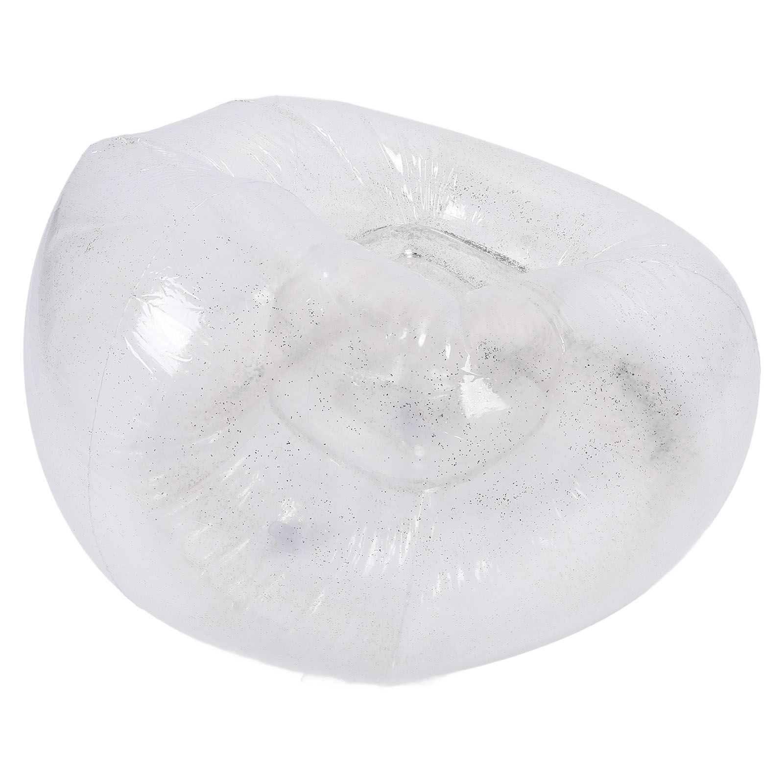 Inflatable Chair Comfortable Relaxing Transparent Ergonomic Space Saving PVC view 10