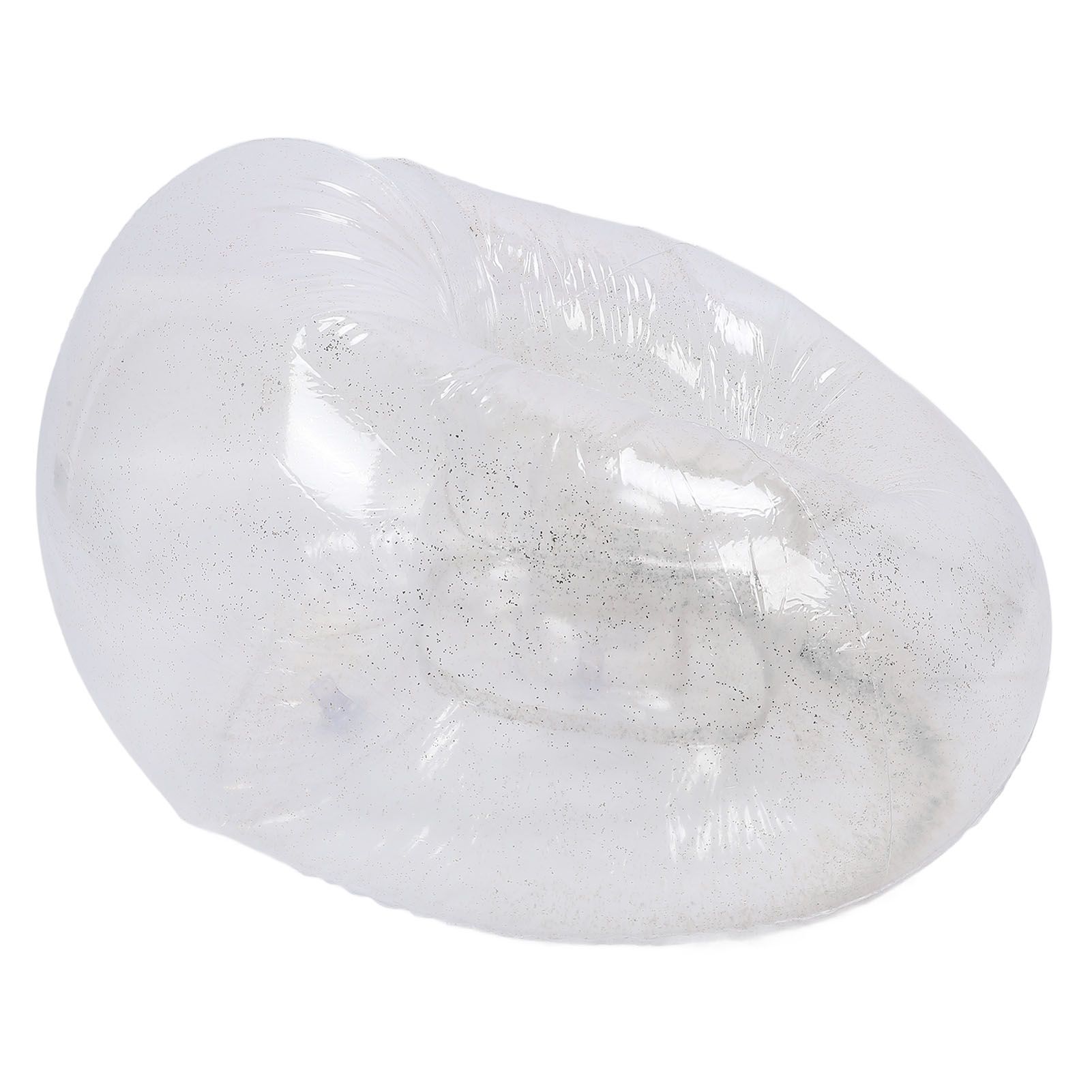 Inflatable Chair Comfortable Relaxing Transparent Ergonomic Space Saving PVC view 11