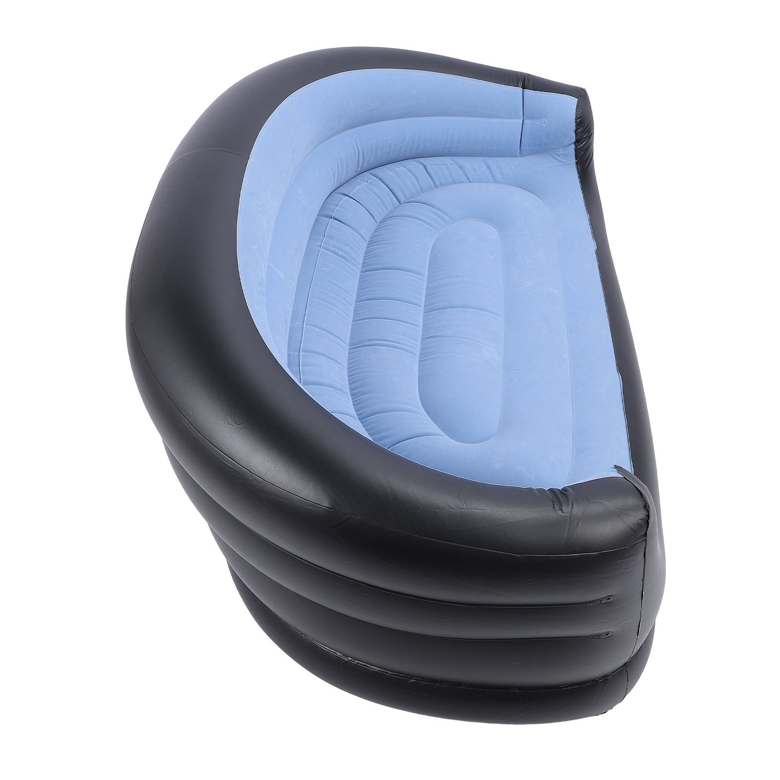 Inflatable Chair PVC and Velvet Water Proof Comfortable Portable Blow Up Couch view 10
