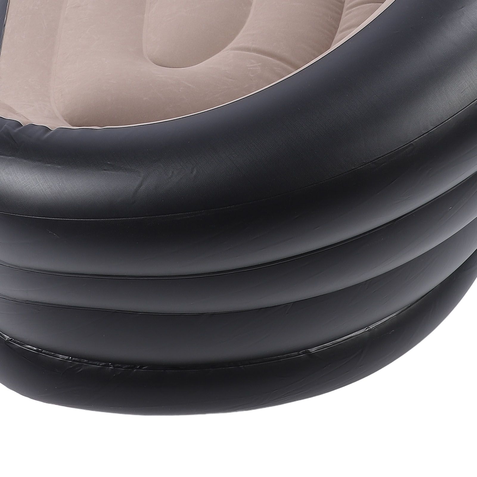 Inflatable Chair PVC and Velvet Water Proof Comfortable Portable Blow Up Couch view 7