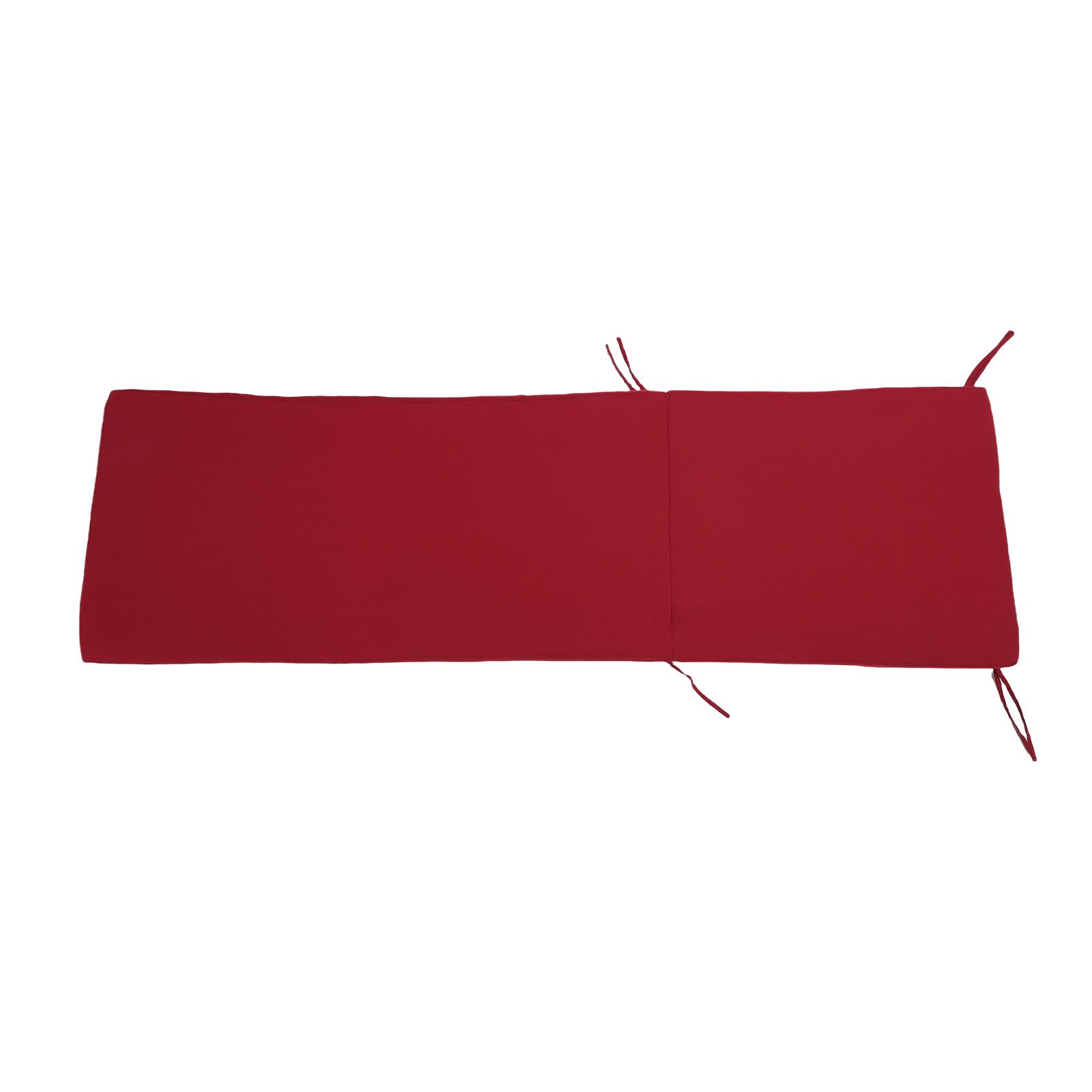 Lounge Chair Cushion with Ties Removable Rain Proof Fade Proof Sun Lounger view 9