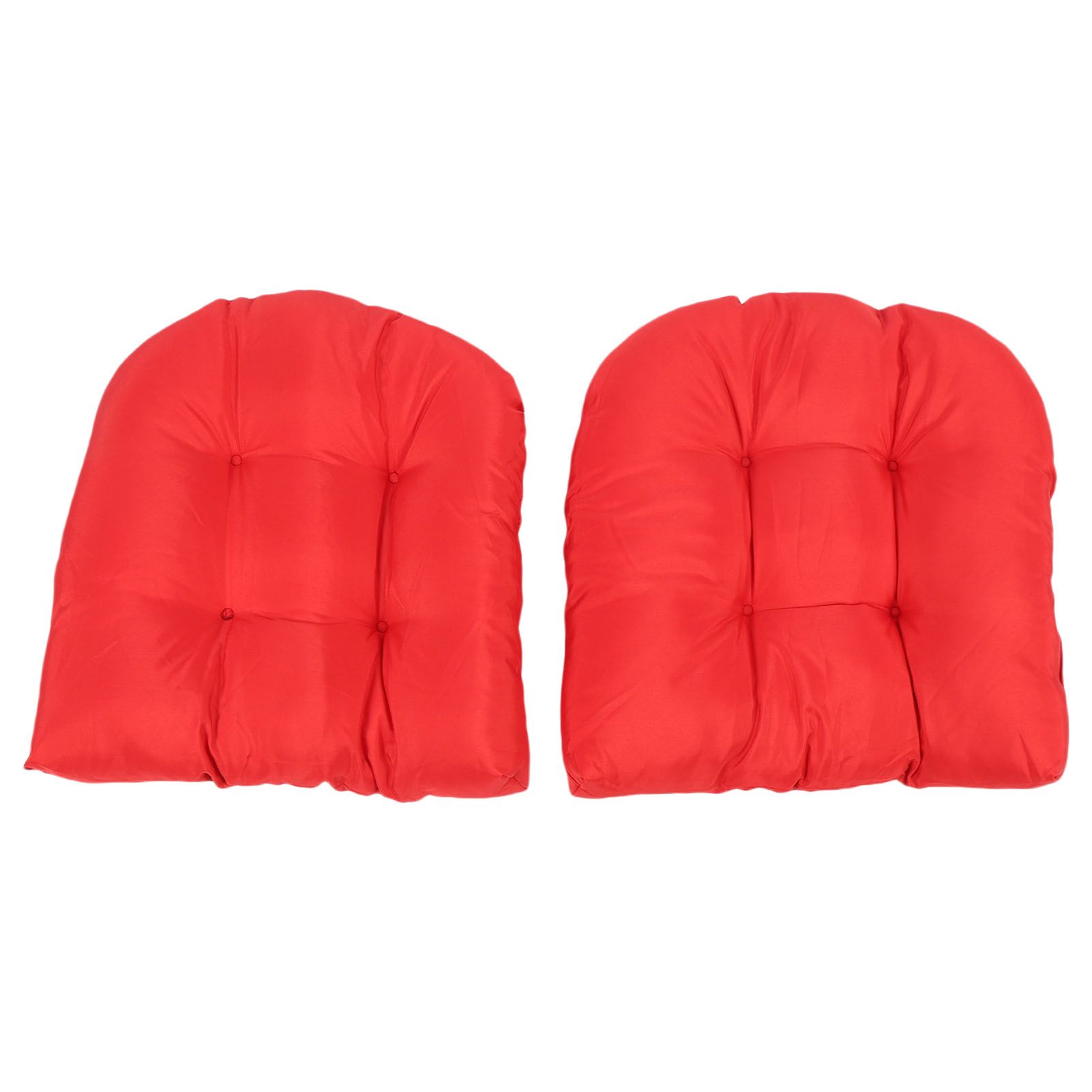 2pcs Outdoor Chair Cushions Tufted Patio Furniture Cushions Thick Outdoor Seat view 3