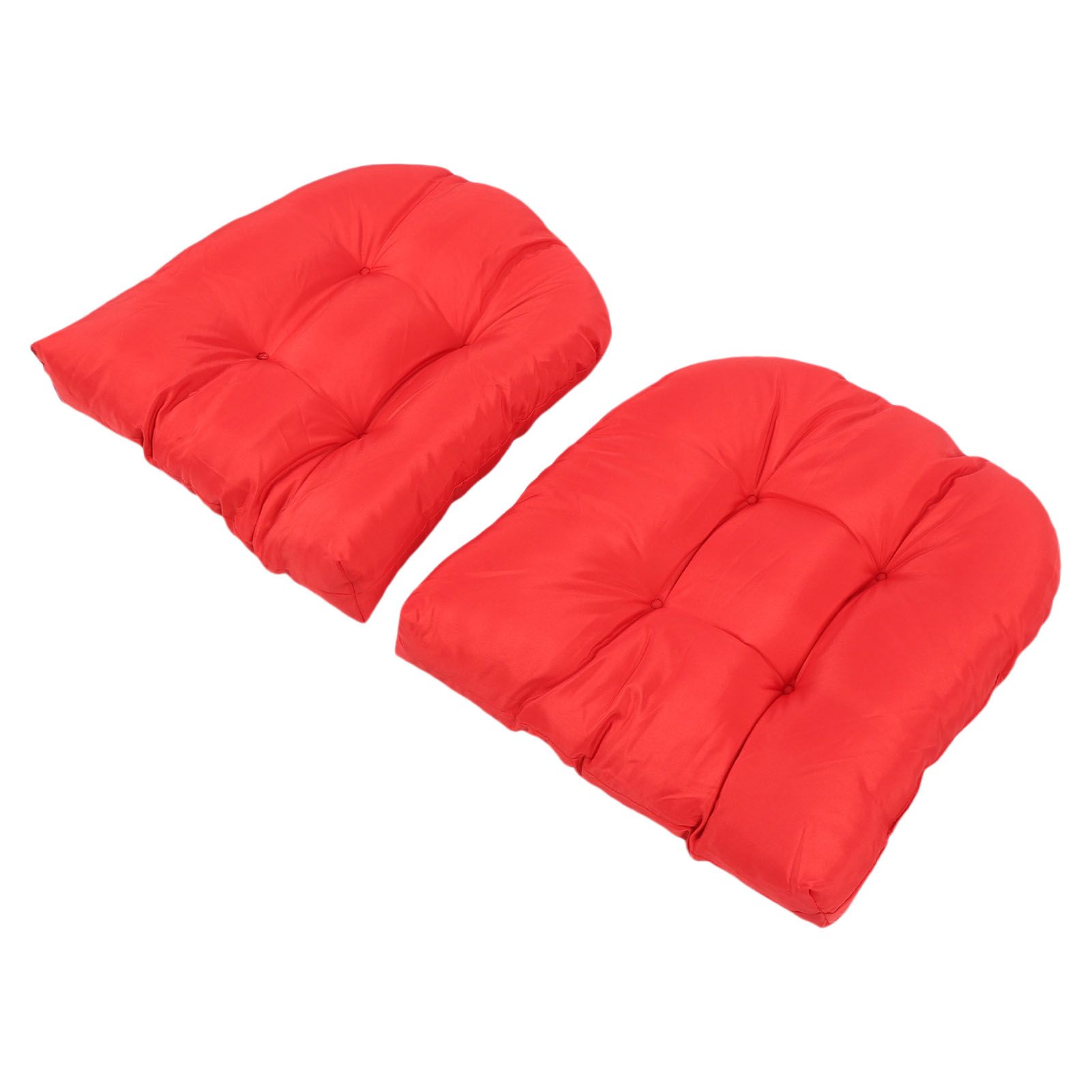 2pcs Outdoor Chair Cushions Tufted Patio Furniture Cushions Thick Outdoor Seat view 12
