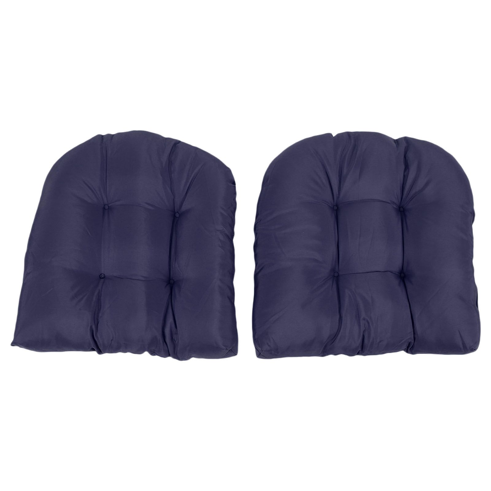 2pcs Outdoor Chair Cushions Tufted Patio Furniture Cushions Thick Outdoor Seat view 3