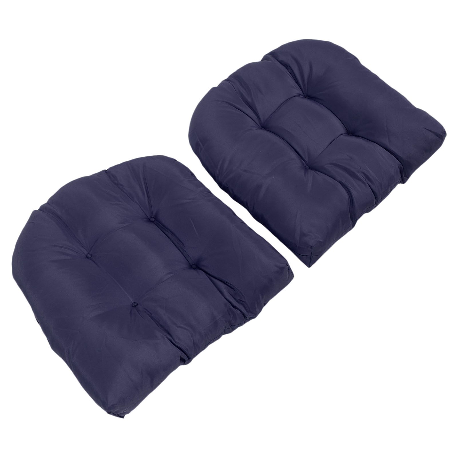 2pcs Outdoor Chair Cushions Tufted Patio Furniture Cushions Thick Outdoor Seat view 9