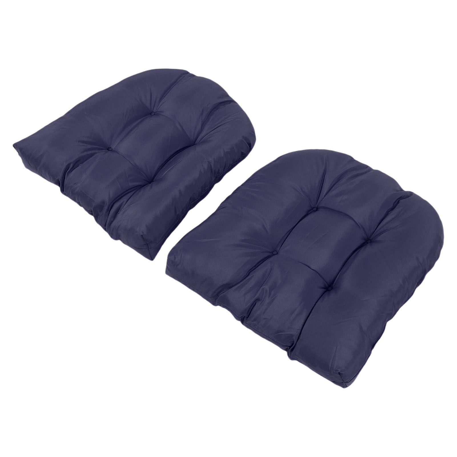 2pcs Outdoor Chair Cushions Tufted Patio Furniture Cushions Thick Outdoor Seat view 12