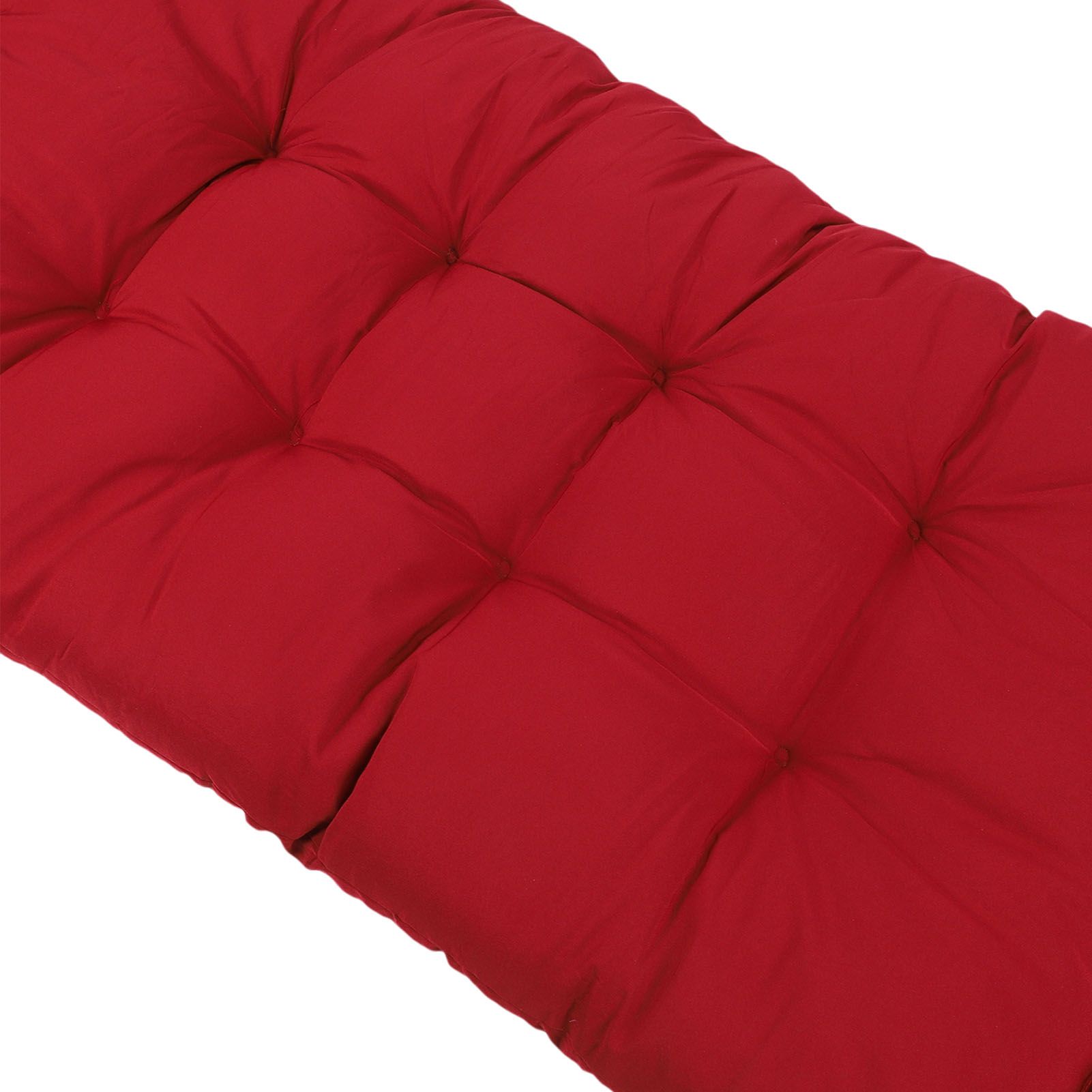 Indoor Outdoor Chaise Lounge Cushion with Ties Splashproof Lounge Chair view 2