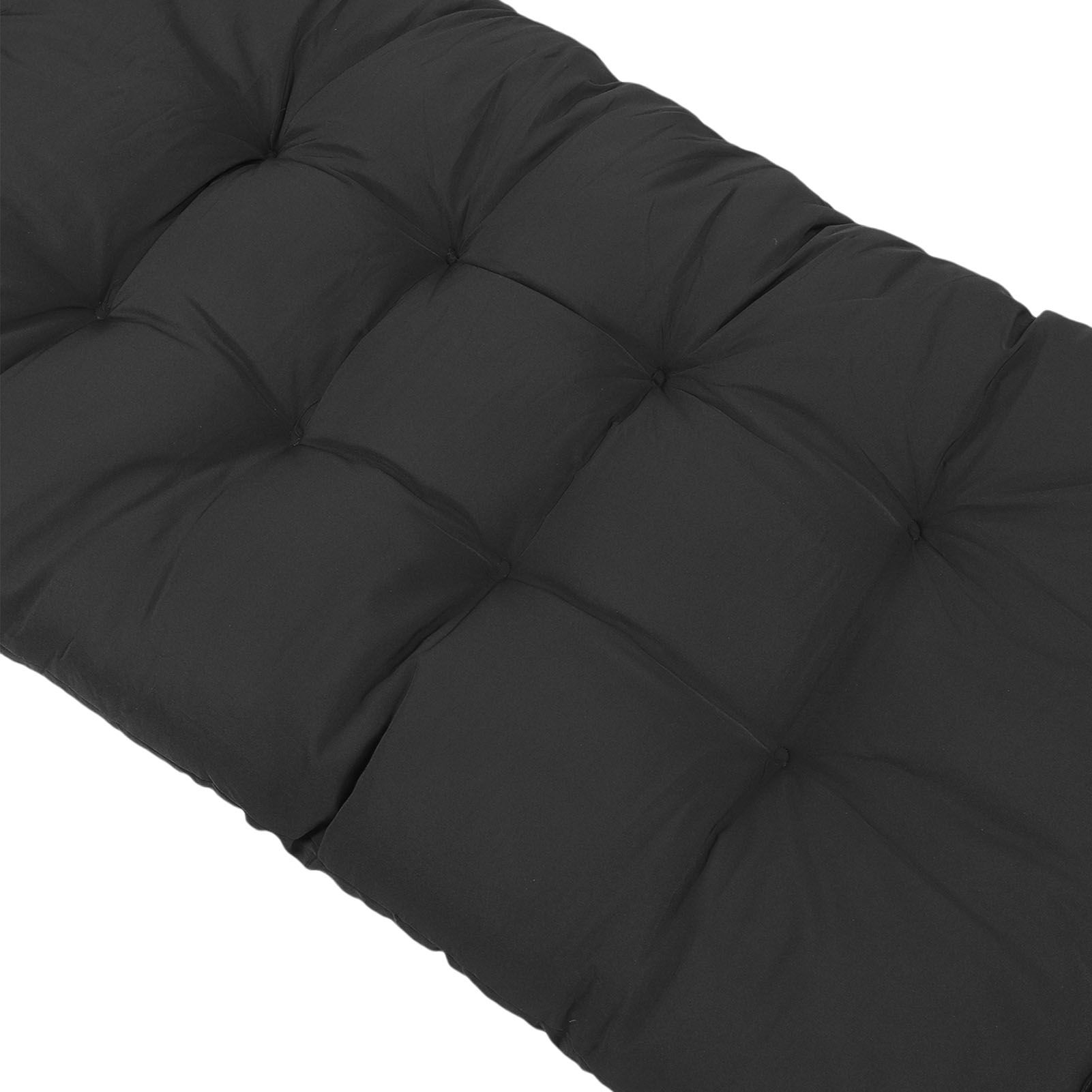 Indoor Outdoor Chaise Lounge Cushion with Ties Splashproof Lounge Chair view 2