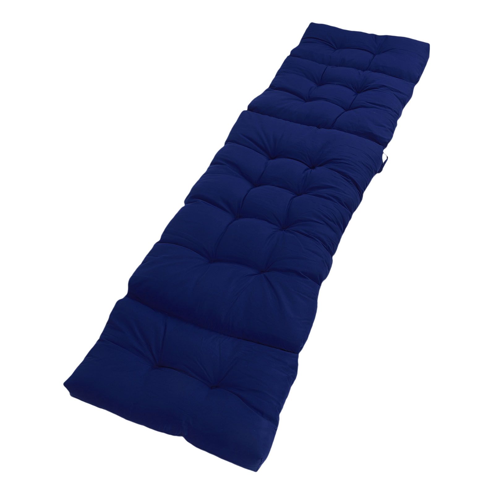 Indoor Outdoor Chaise Lounge Cushion with Ties Splashproof Lounge Chair view 12