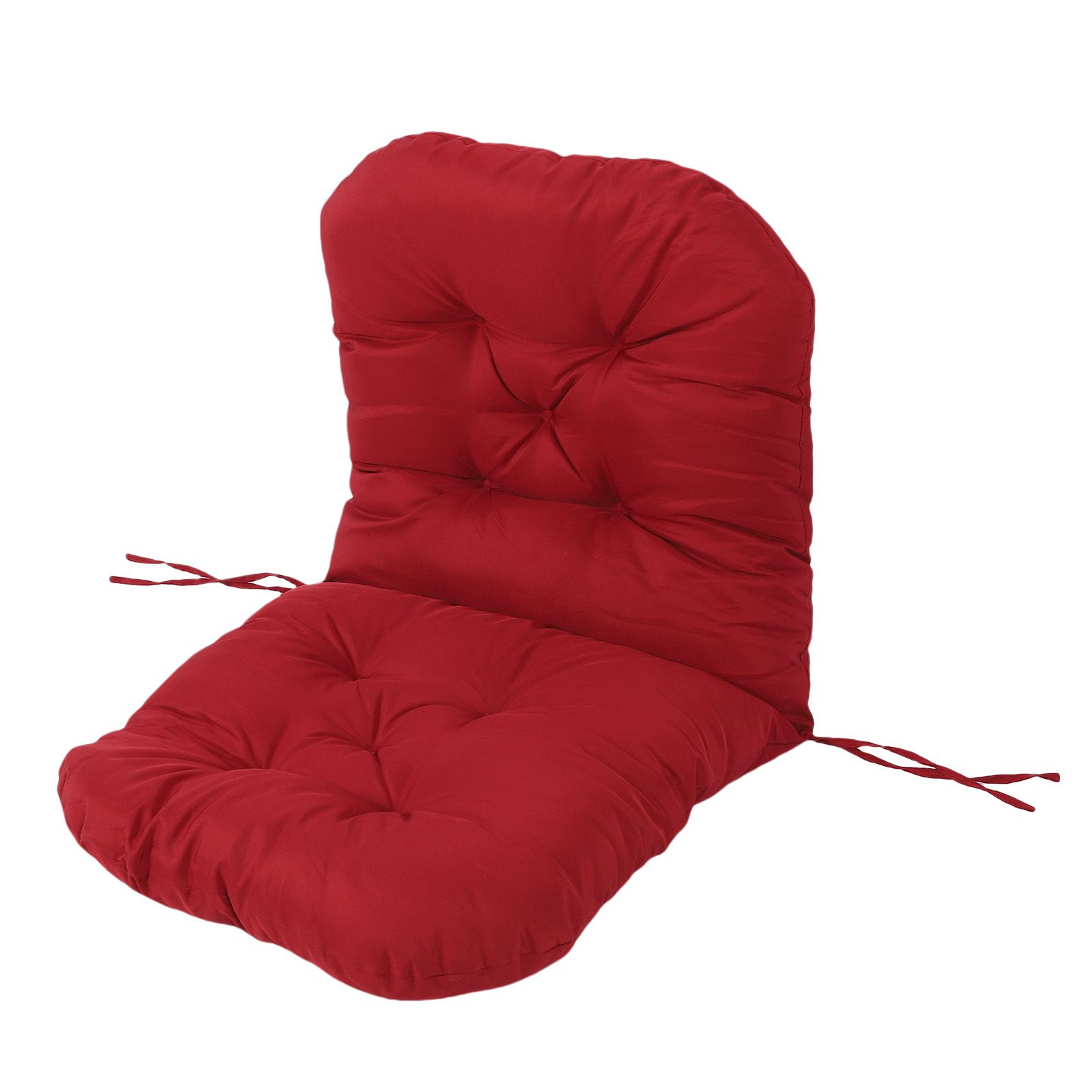 Rocking Chair Cushion Sun Proof Rain Proof Thick Tufted Rocking Chair Seat Pad view 3