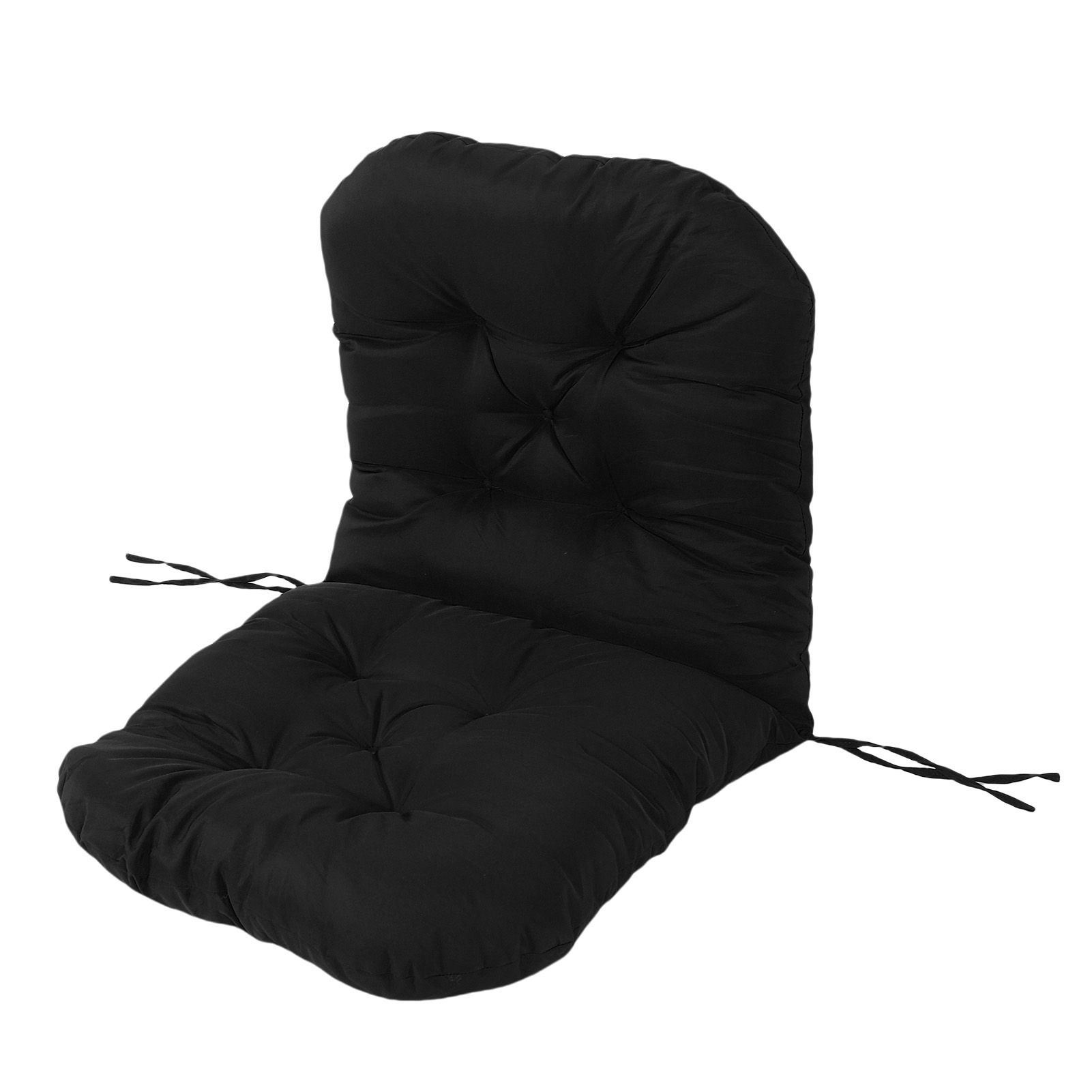 Rocking Chair Cushion Sun Proof Rain Proof Thick Tufted Rocking Chair Seat Pad view 3