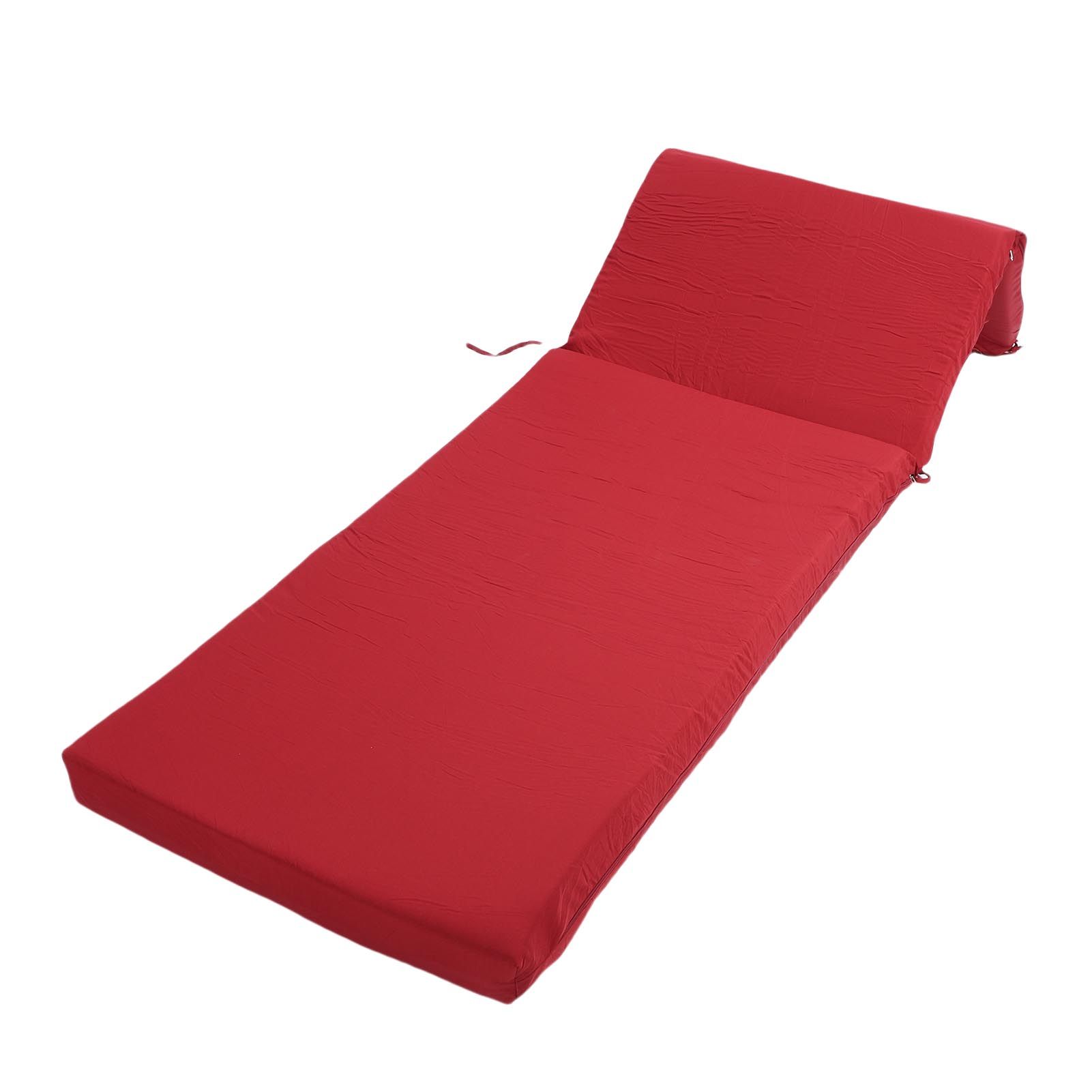 Chaise Lounge Cushion 55x183x7.5cm Polyester Thick PP Cotton Padding view 3