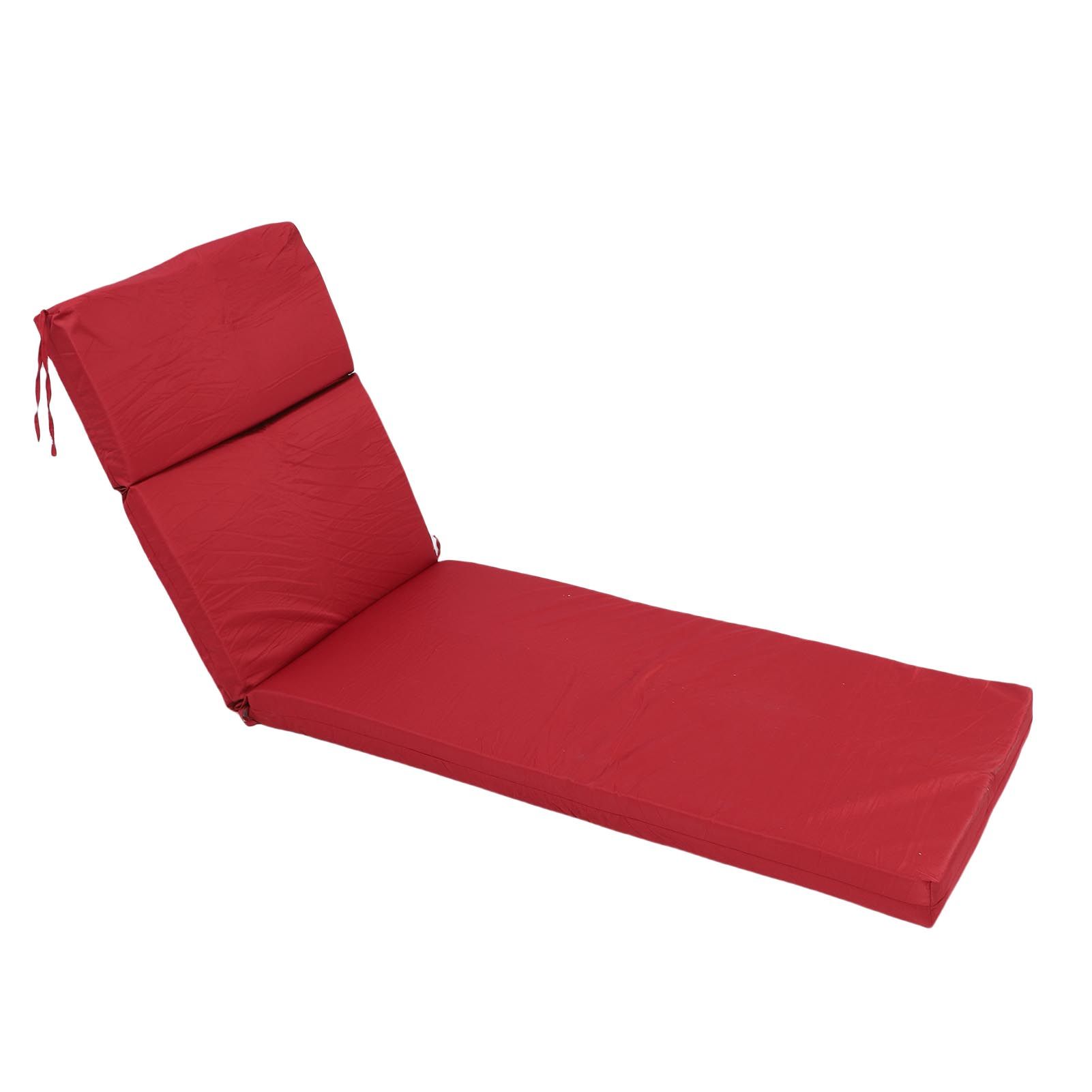 Chaise Lounge Cushion 55x183x7.5cm Polyester Thick PP Cotton Padding view 4