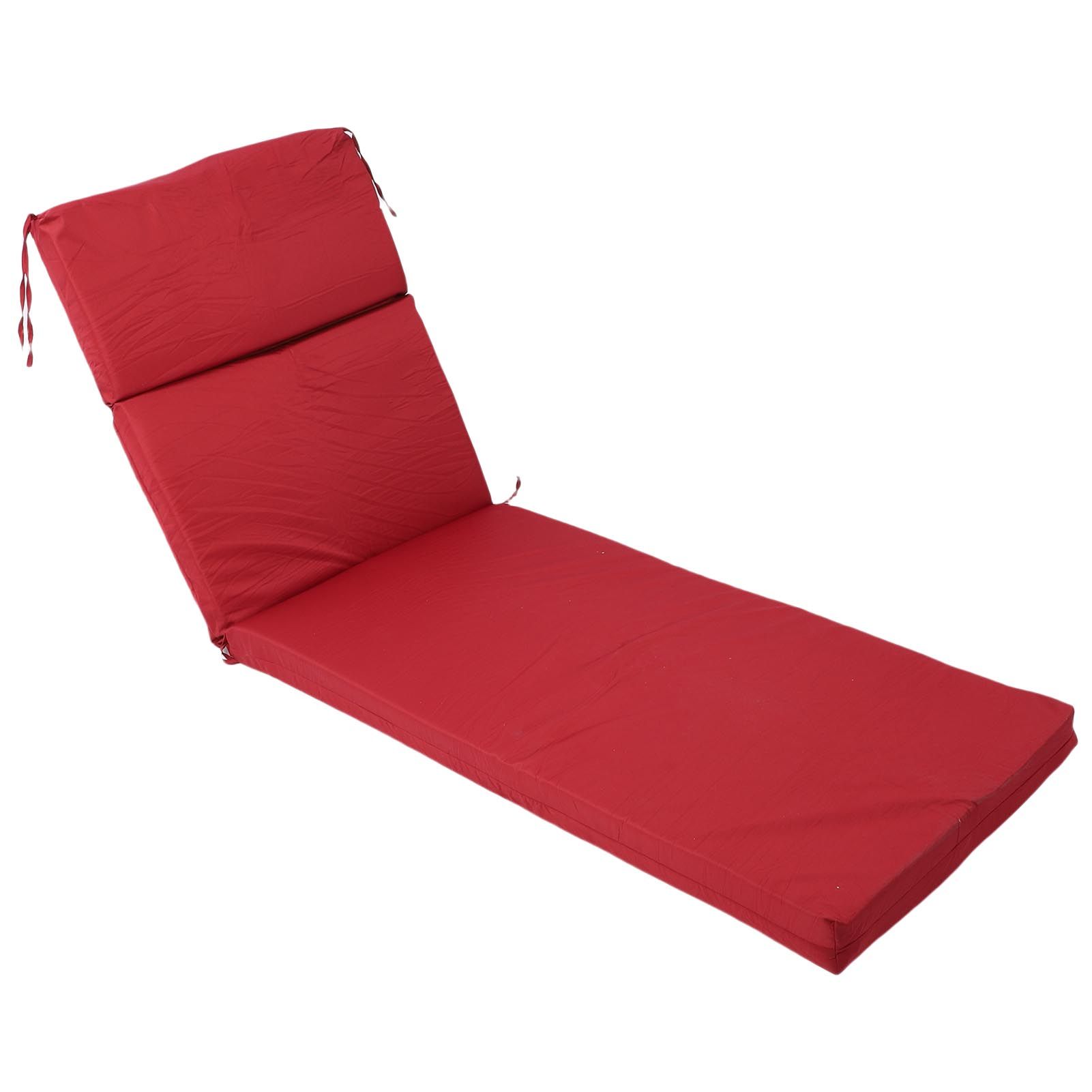 Chaise Lounge Cushion 55x183x7.5cm Polyester Thick PP Cotton Padding view 6