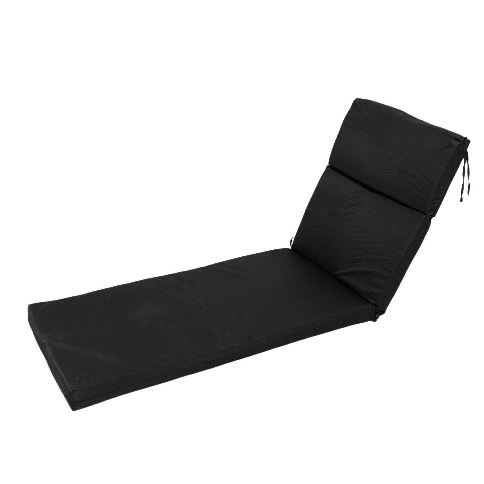 Chaise Lounge Cushion 55x183x7.5cm Polyester Thick PP Cotton Padding view 8