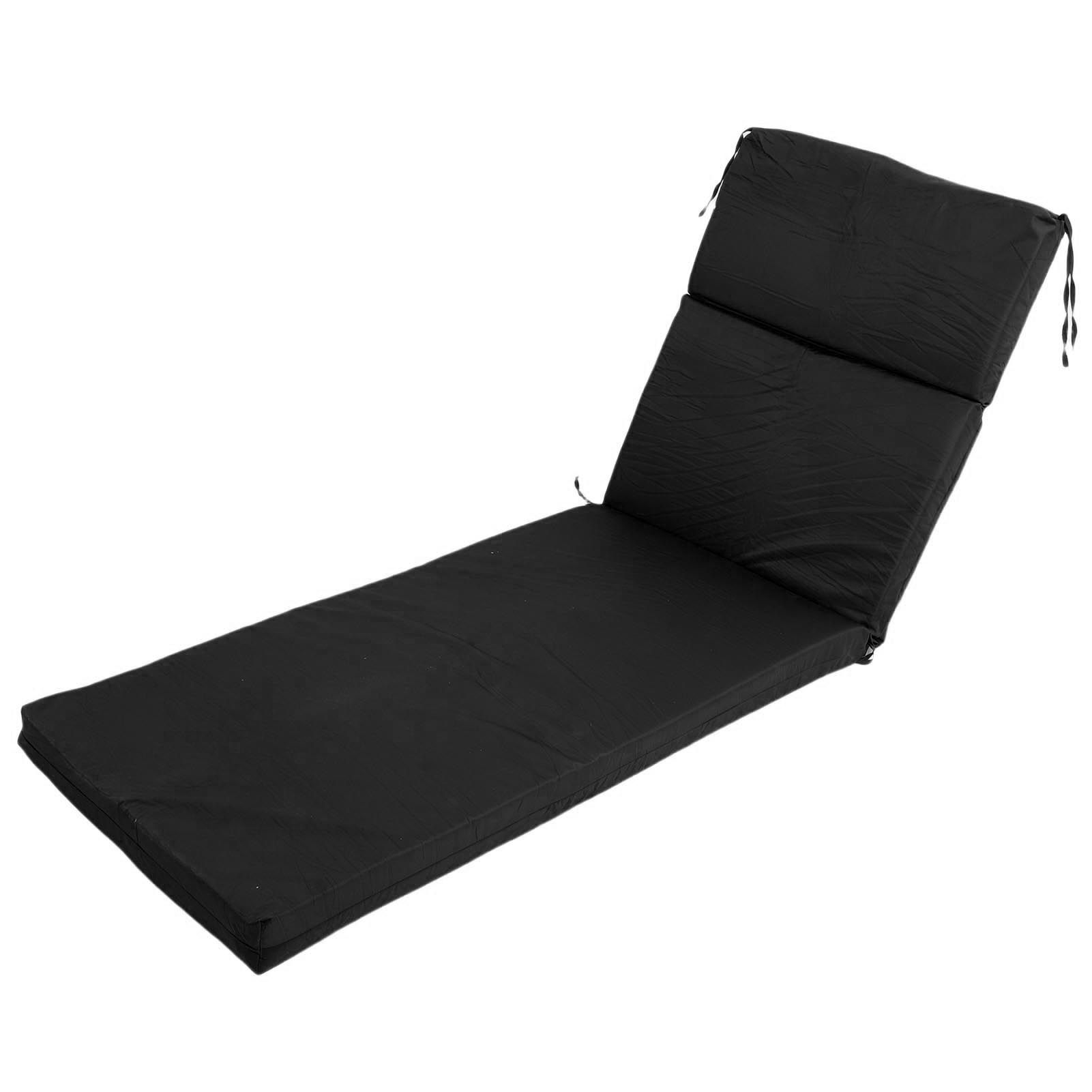 Chaise Lounge Cushion 55x183x7.5cm Polyester Thick PP Cotton Padding view 9
