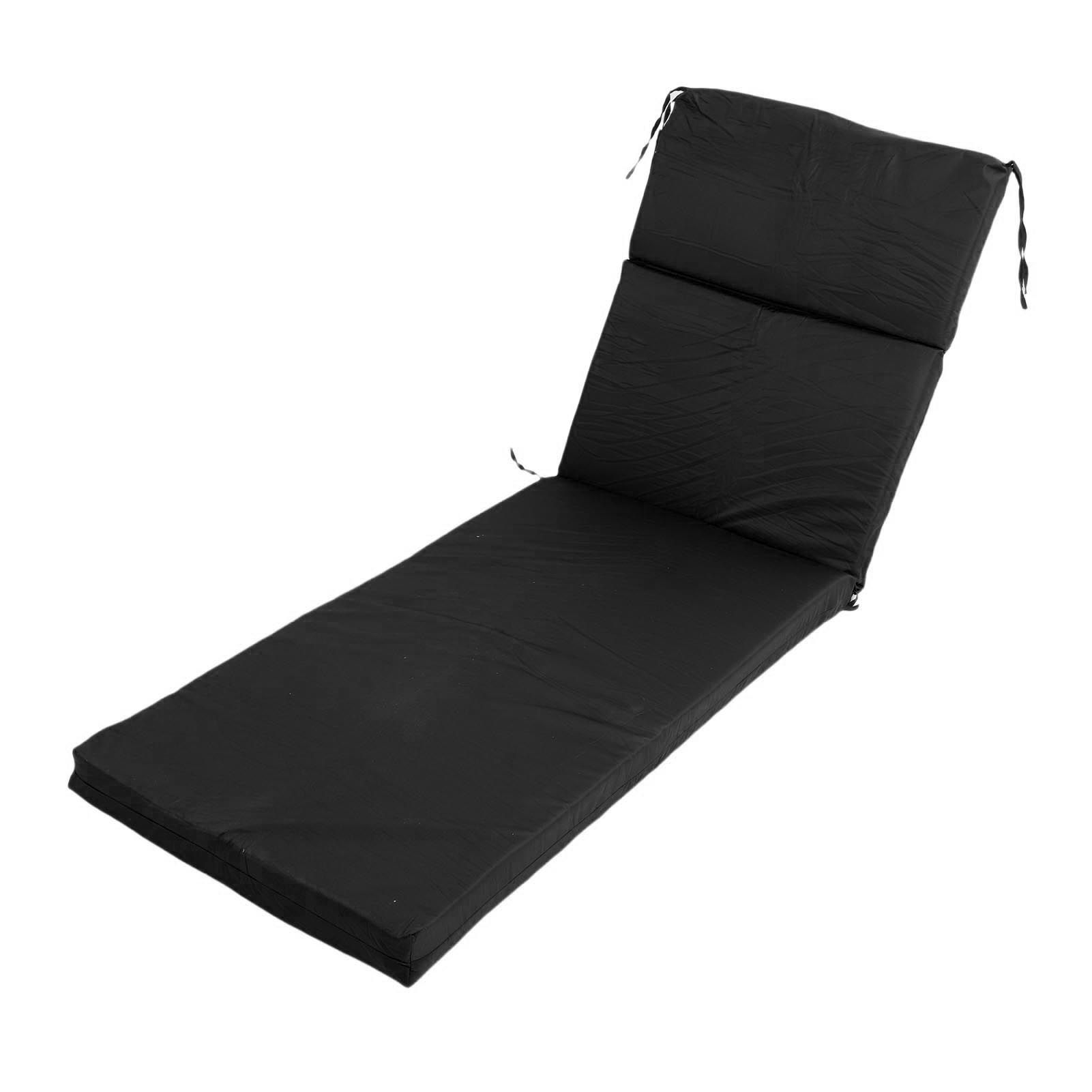 Chaise Lounge Cushion 55x183x7.5cm Polyester Thick PP Cotton Padding view 10