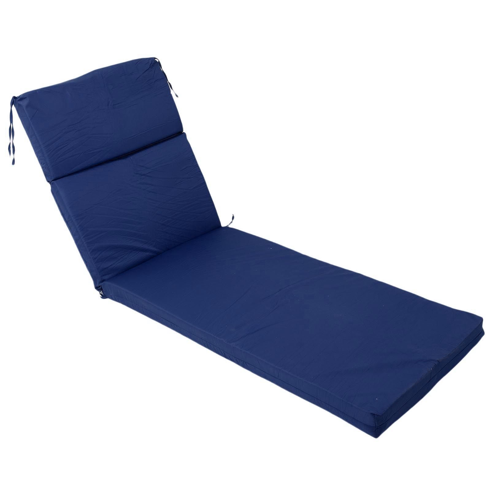 Chaise Lounge Cushion 55x183x7.5cm Polyester Thick PP Cotton Padding view 6