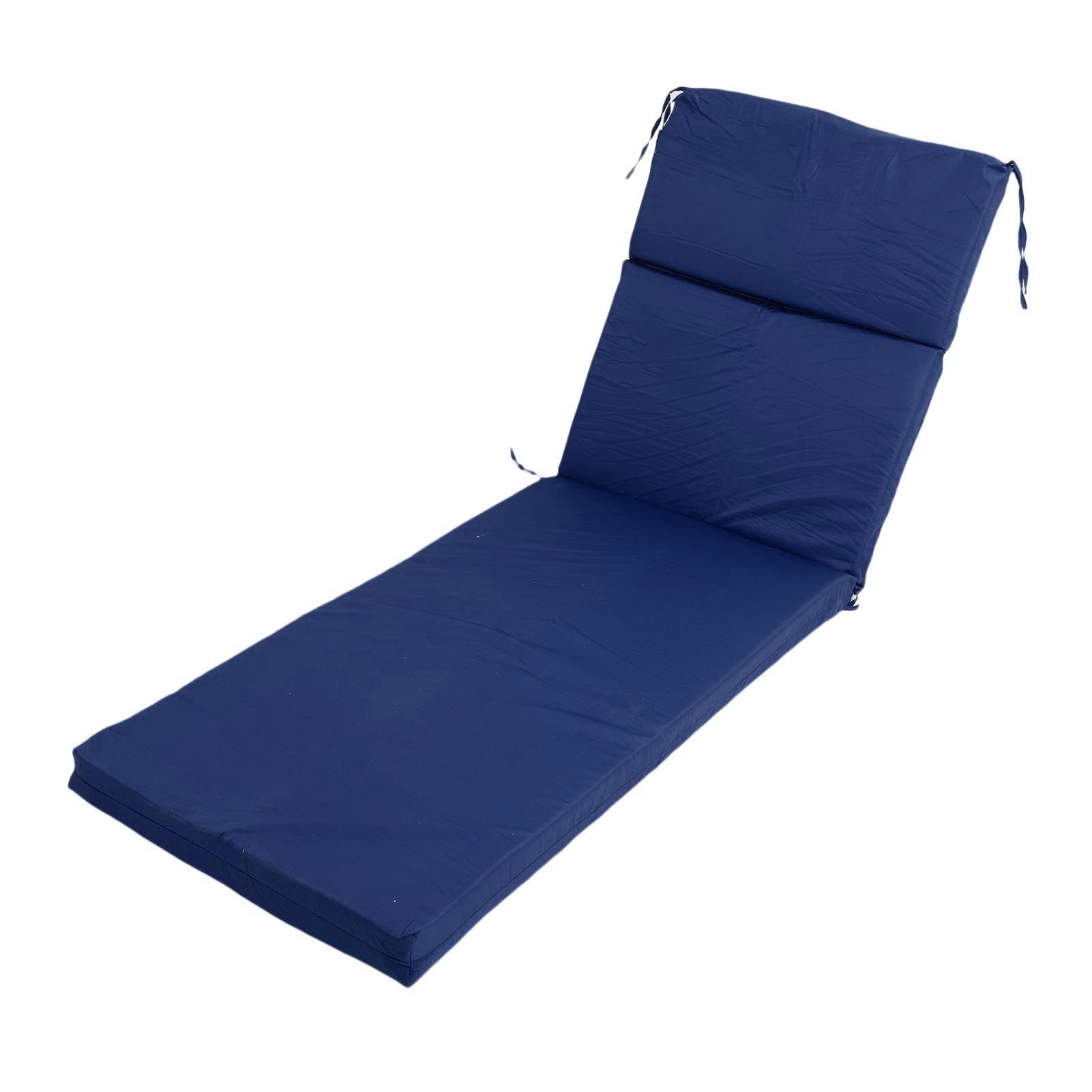 Chaise Lounge Cushion 55x183x7.5cm Polyester Thick PP Cotton Padding view 10