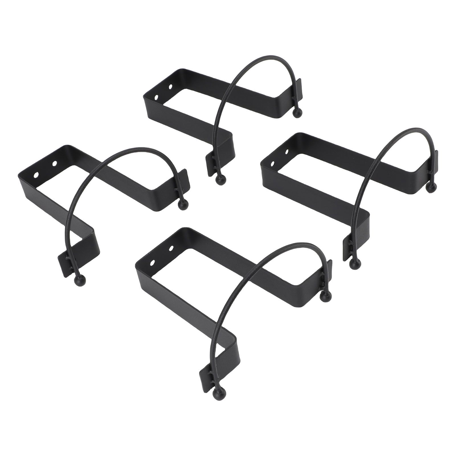 Cowboy Hat Rack Rustic Carbon Steel Space Saving Wall Mount Cowboy Hat Hanger view 4