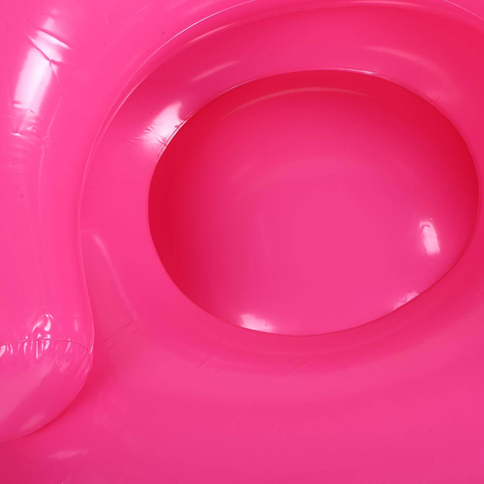 Inflatable Lounge Chair Transparent PVC Soft Comfortable Blow Up Couch for view 5