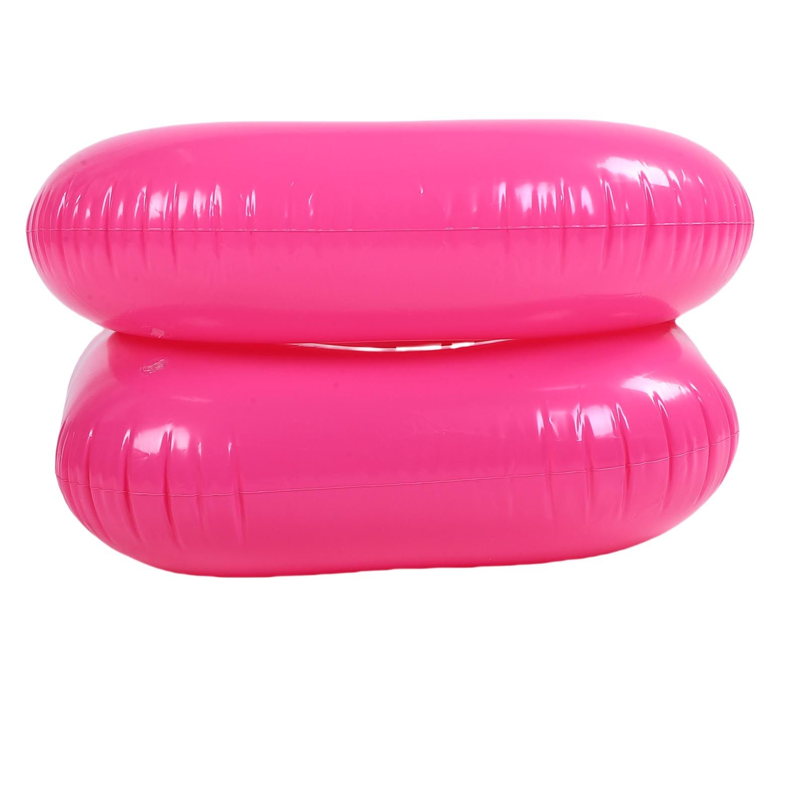Inflatable Lounge Chair Transparent PVC Soft Comfortable Blow Up Couch for view 8