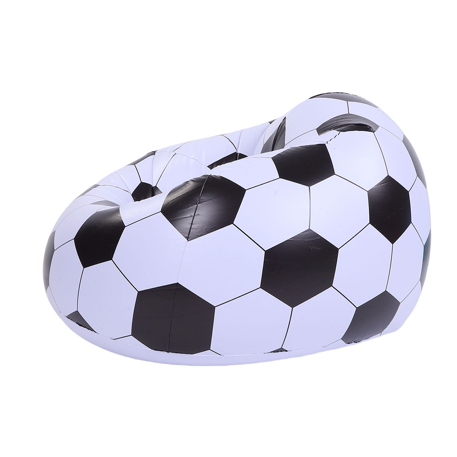 Inflatable Soccer Ball Chair PVC Football Sofa Portable Blow Up Sofa for view 8