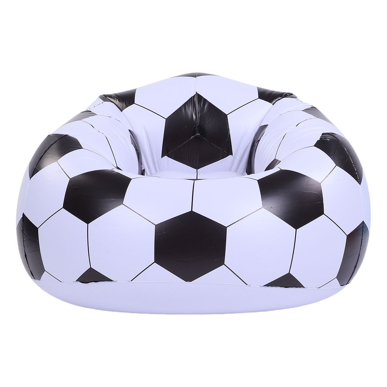 Inflatable Soccer Ball Chair PVC Football Sofa Portable Blow Up Sofa for view 11