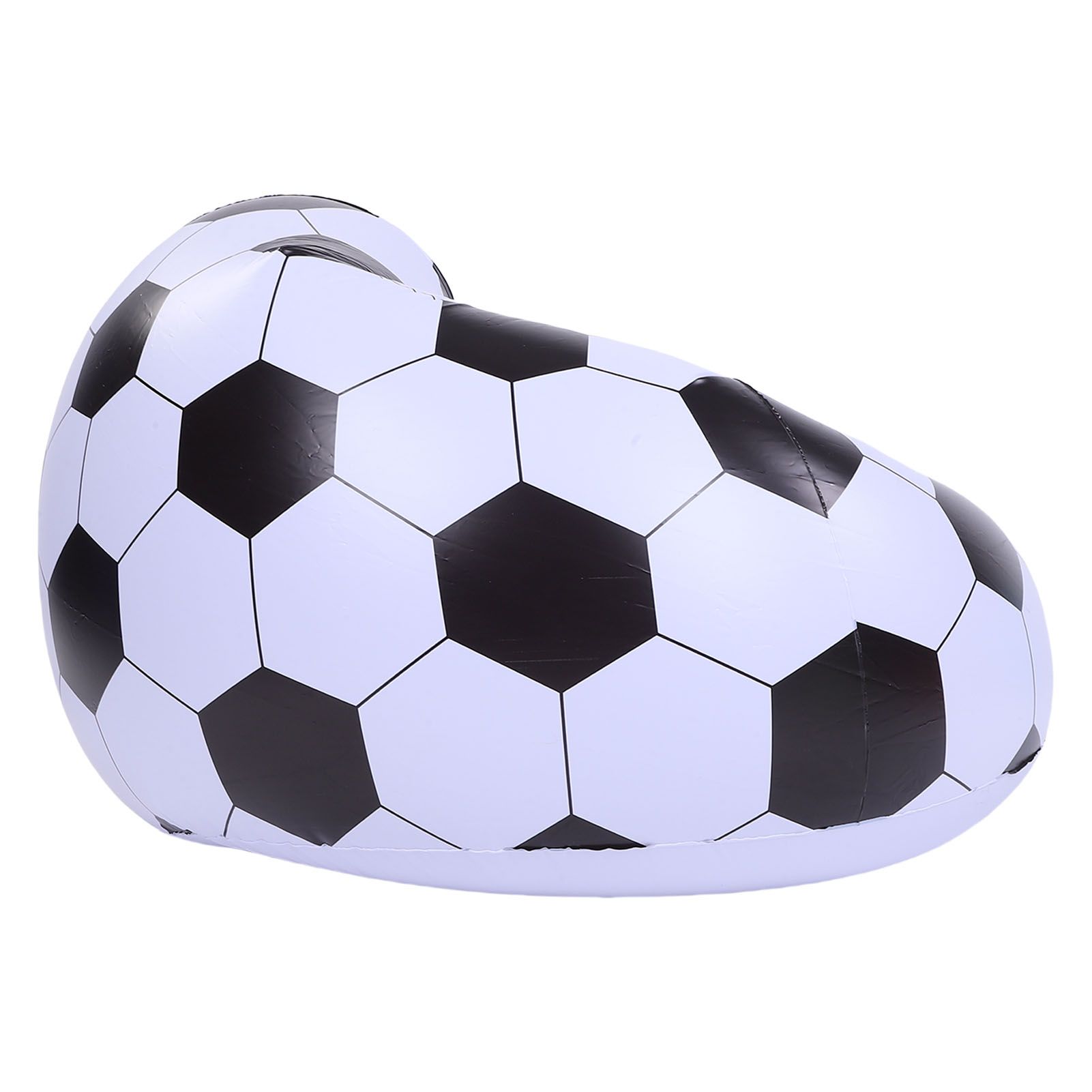 Inflatable Soccer Ball Chair PVC Football Sofa Portable Blow Up Sofa for view 12