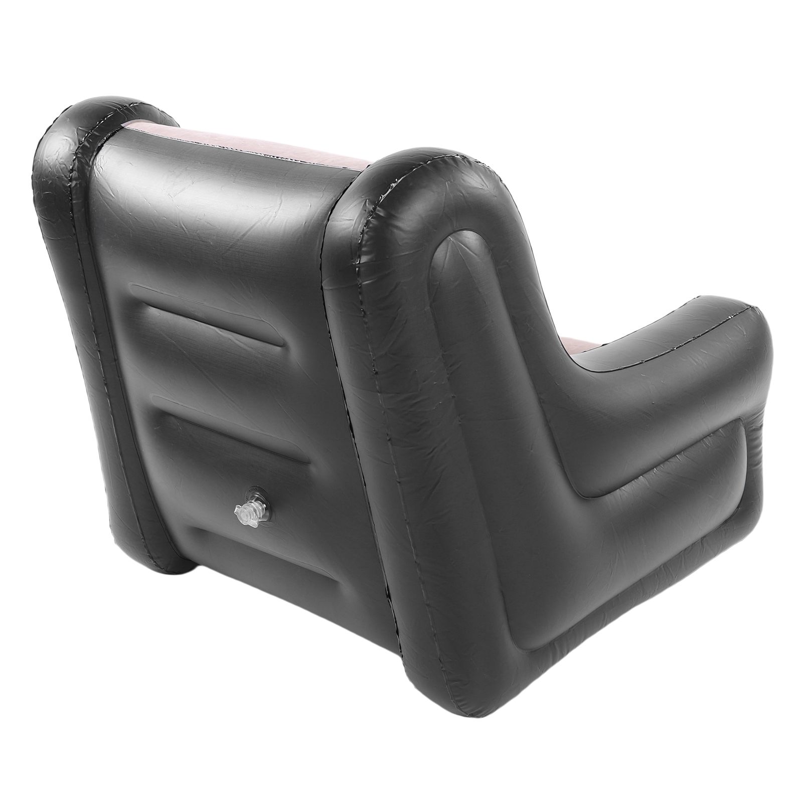 Inflatable Couch with Armrest PVC Flocking Blow Up Lounger Chair Folding view 10