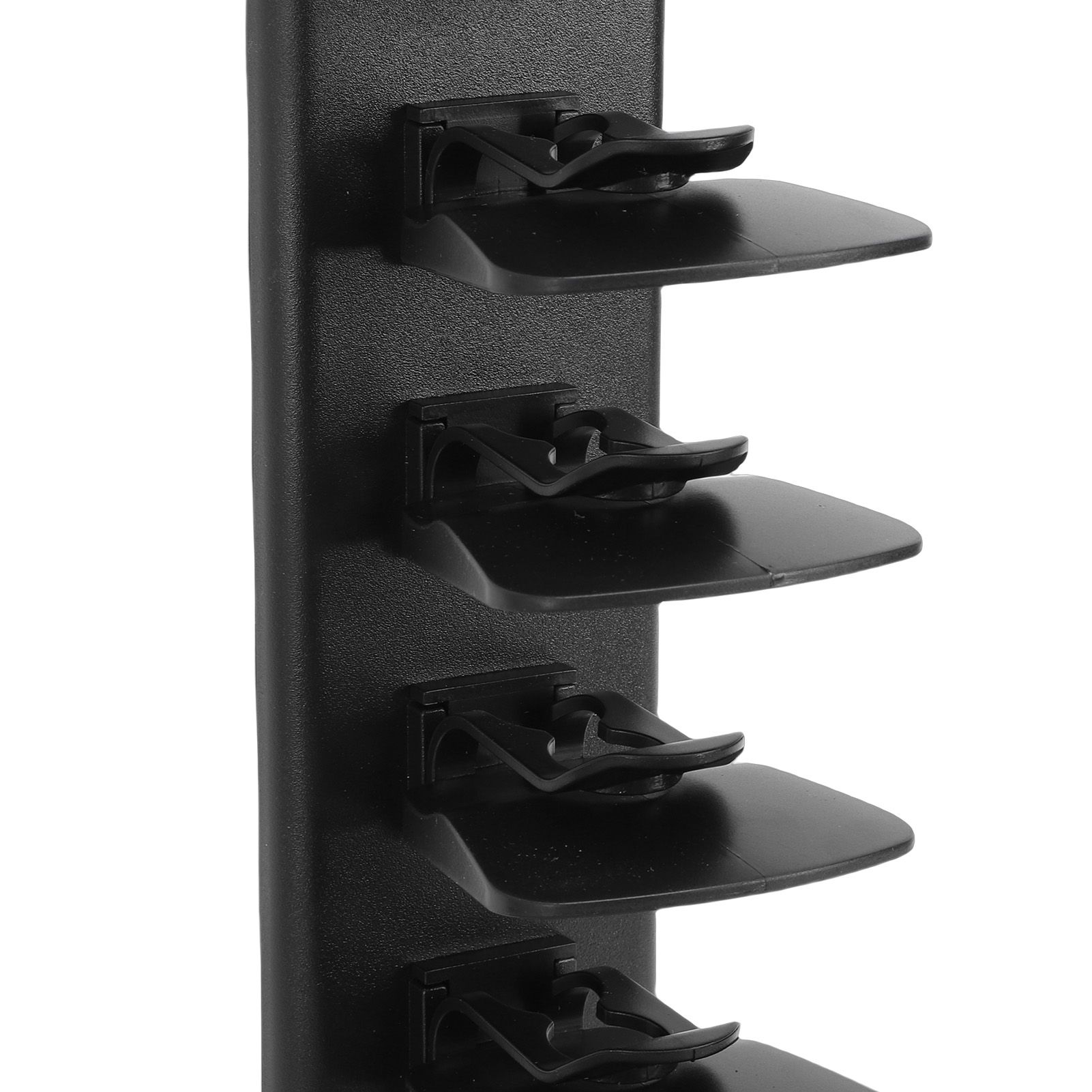 2 Pack Hat Organizer for Baseball Caps ABS Wall Mounted Hat Hook Storage view 2