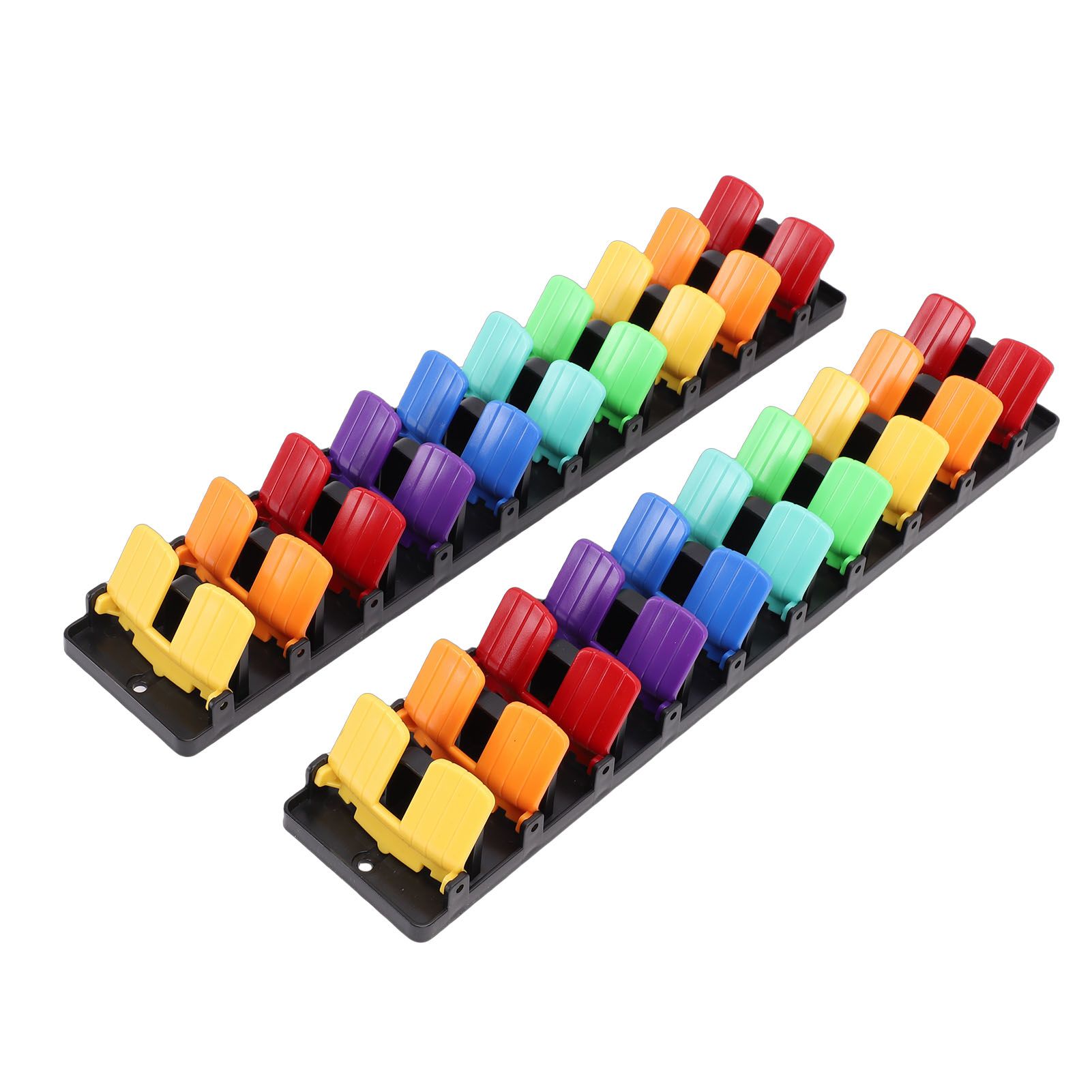 2pcs Wall Hat Organizers ABS Space Saving Stable Wall Hat Holders for 40 — image 1