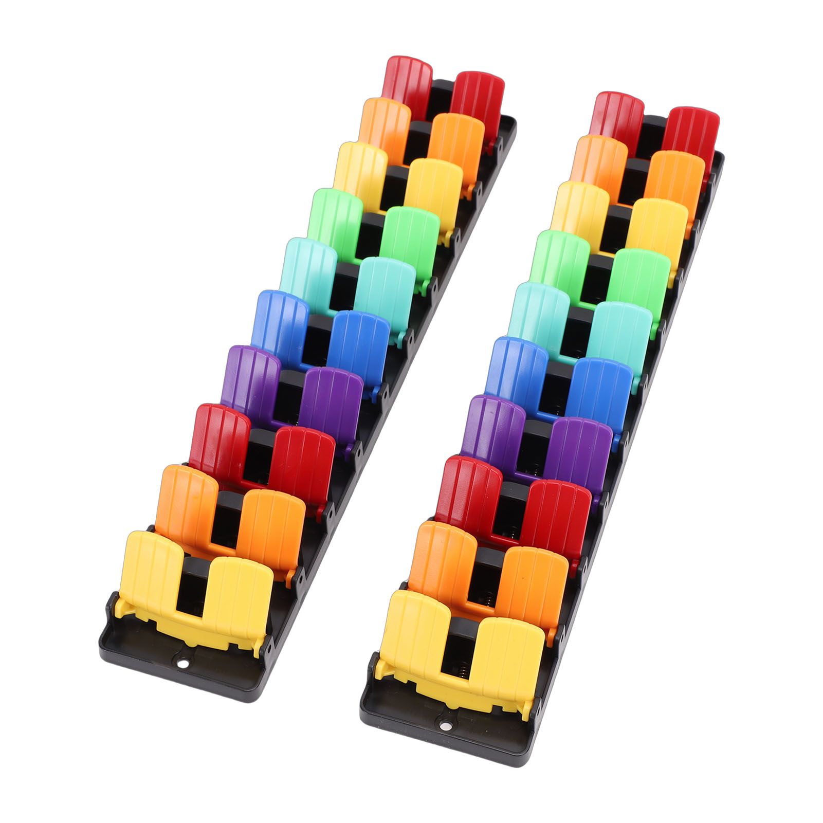 2pcs Wall Hat Organizers ABS Space Saving Stable Wall Hat Holders for 40 view 4