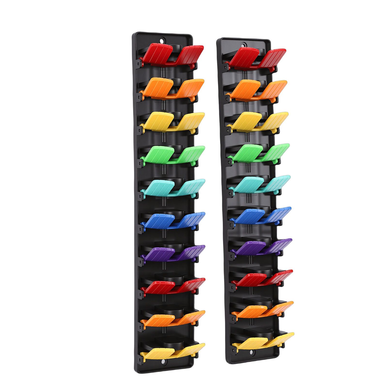 2pcs Wall Hat Organizers ABS Space Saving Stable Wall Hat Holders for 40 view 8