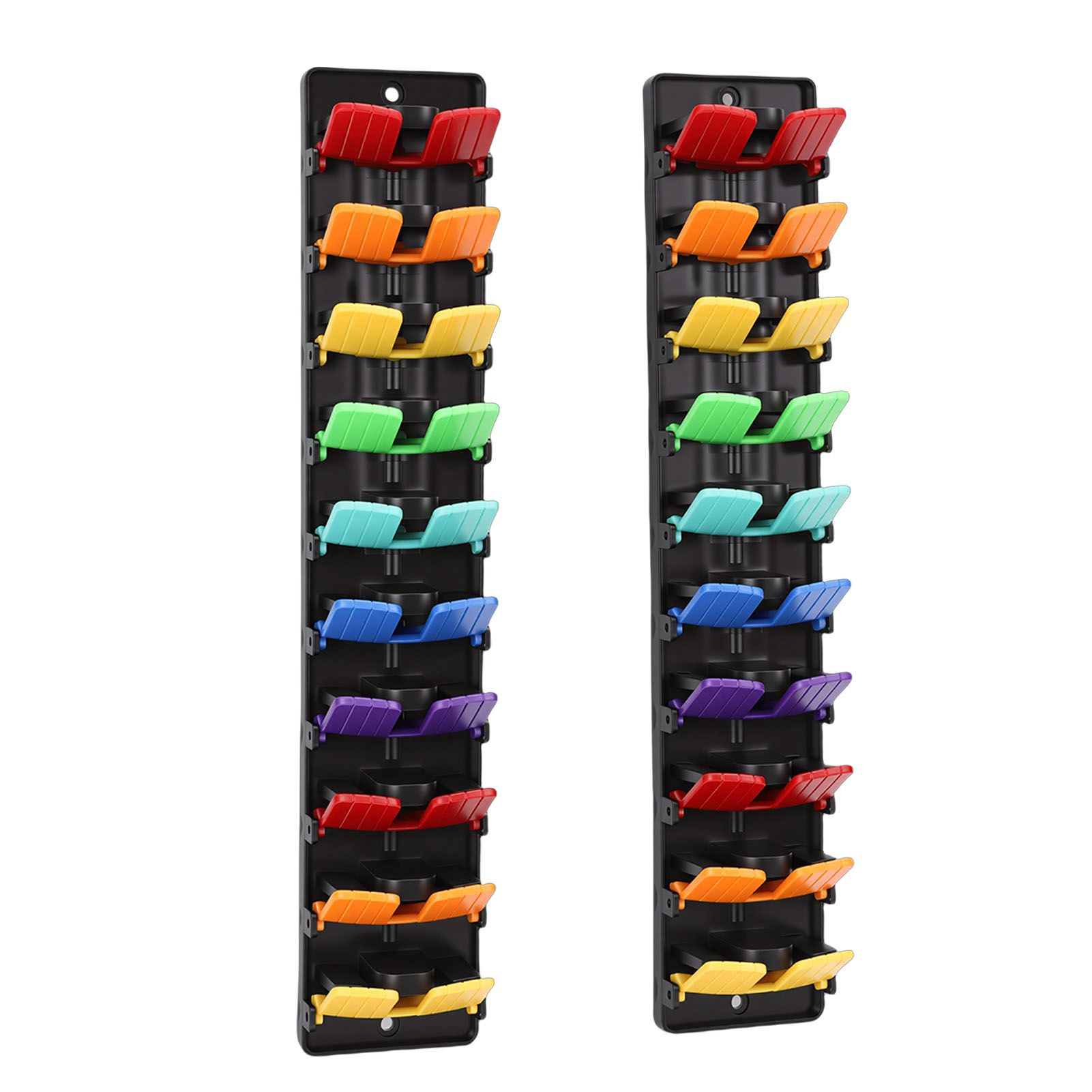 2pcs Wall Hat Organizers ABS Space Saving Stable Wall Hat Holders for 40 view 9