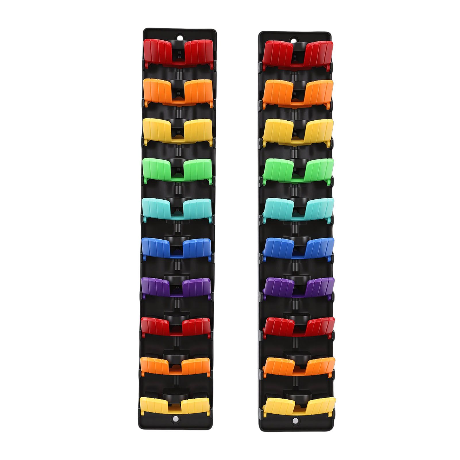 2pcs Wall Hat Organizers ABS Space Saving Stable Wall Hat Holders for 40 view 10