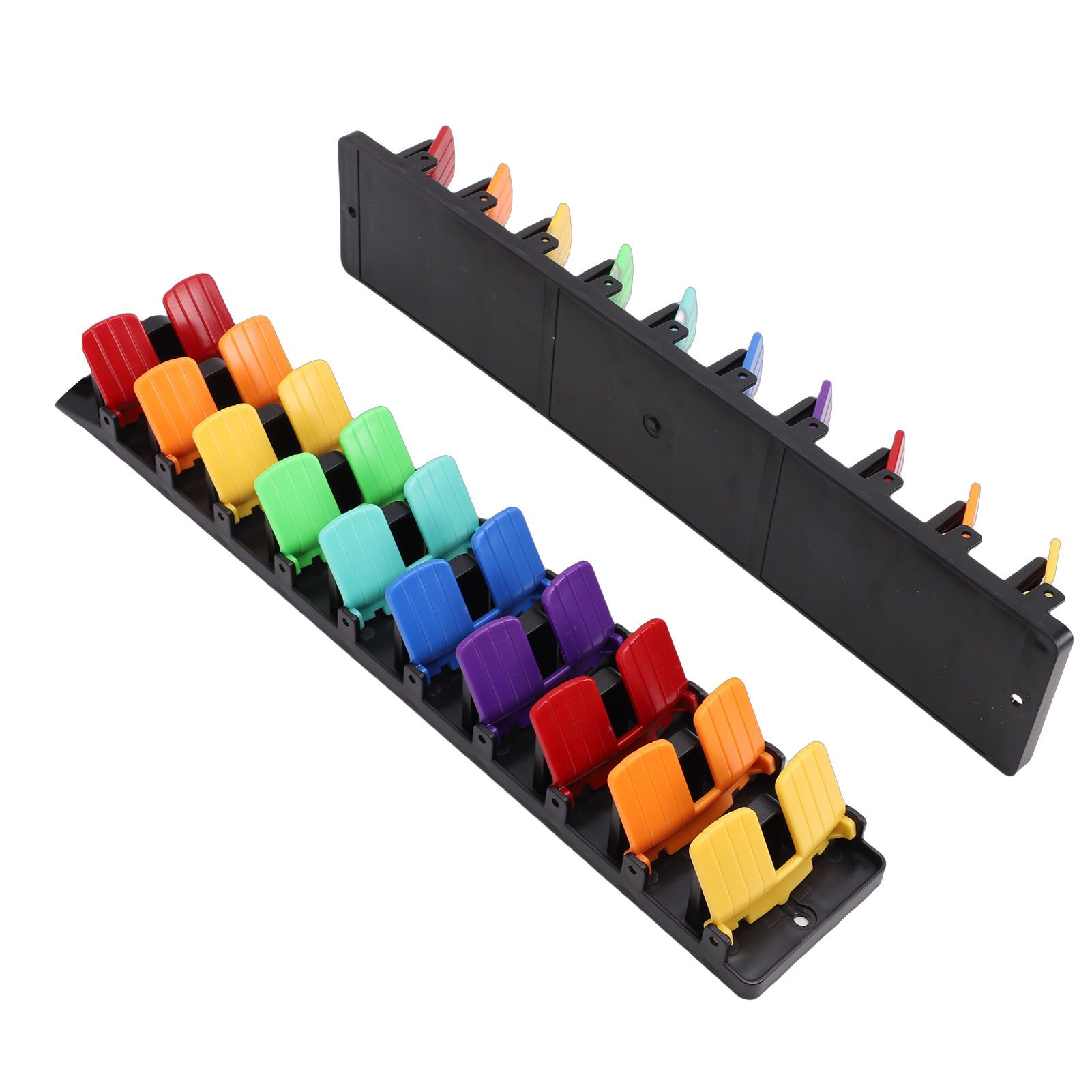 2pcs Wall Hat Organizers ABS Space Saving Stable Wall Hat Holders for 40 view 12