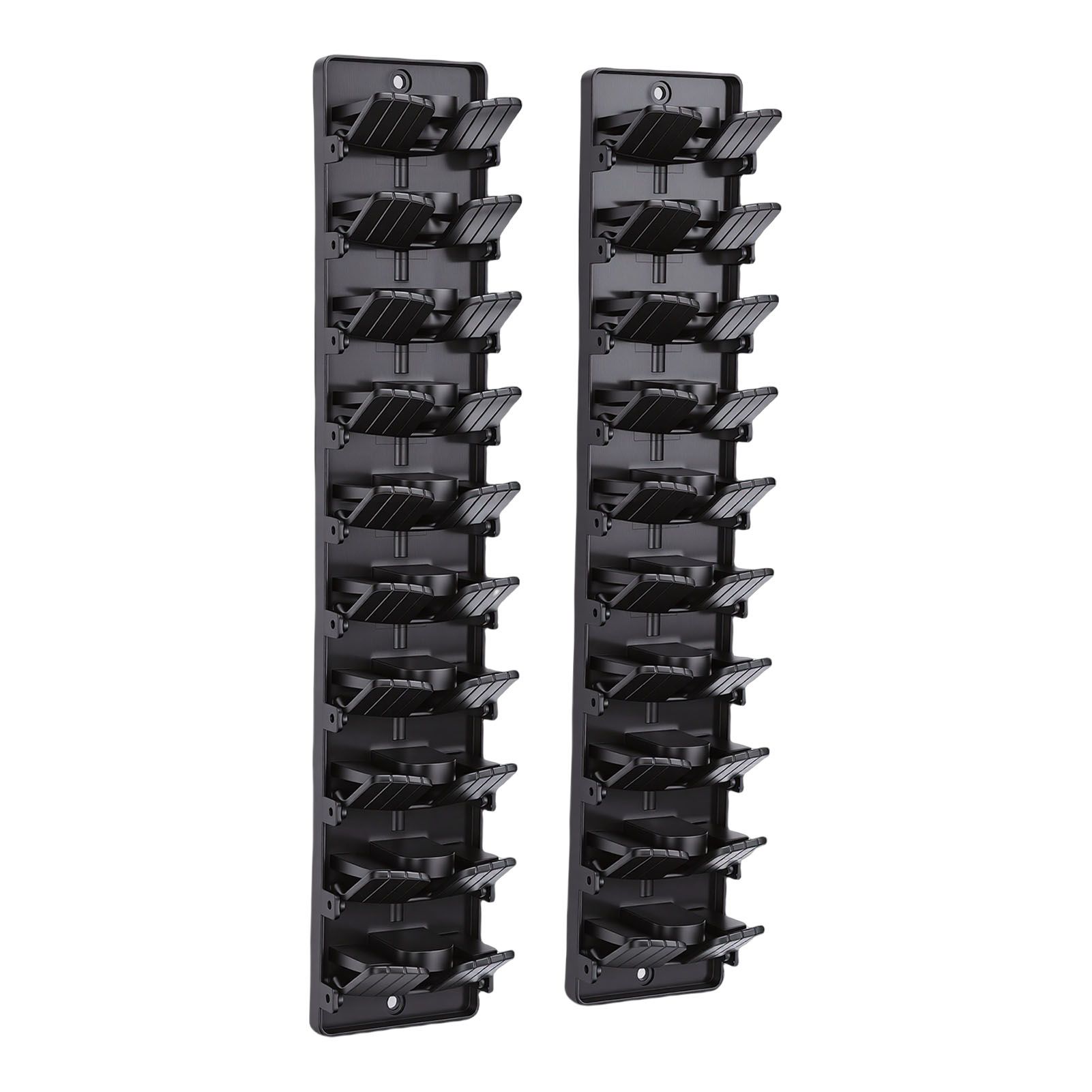 2pcs Wall Hat Organizers ABS Space Saving Stable Wall Hat Holders for 40 view 6