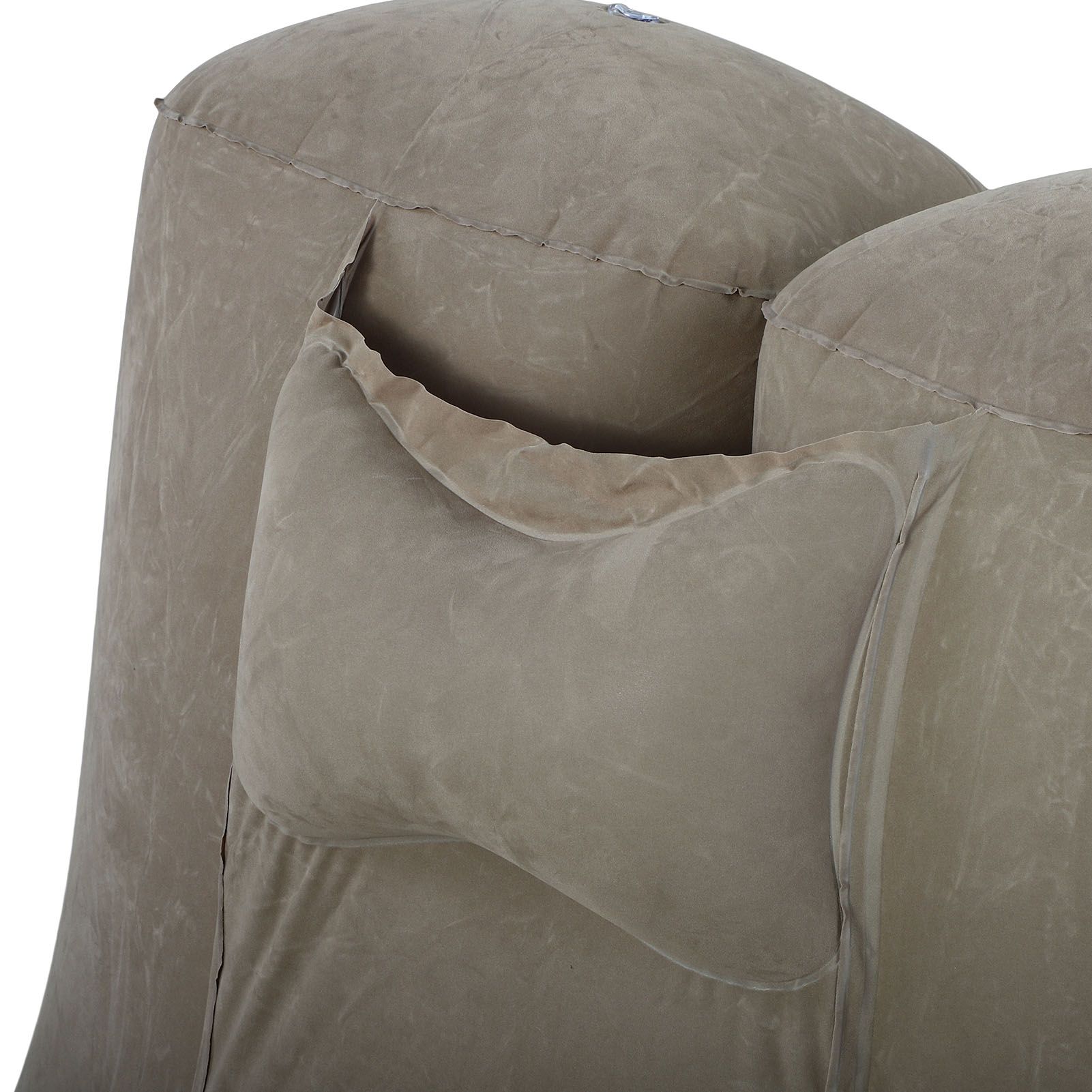 Inflatable Sofa Multifunctional Foldable Comfortable Soft Air Lounger Chair view 2
