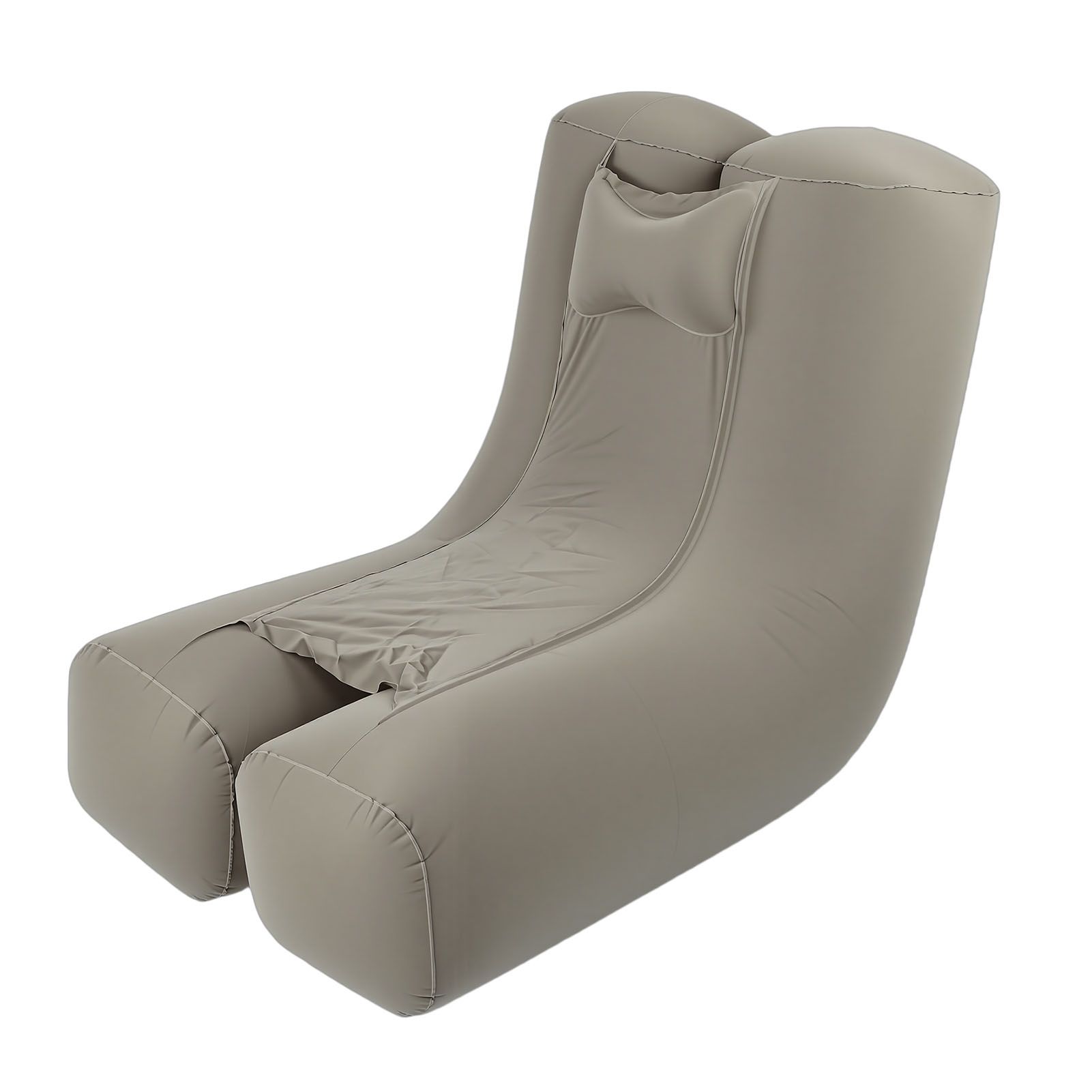 Inflatable Sofa Multifunctional Foldable Comfortable Soft Air Lounger Chair view 3