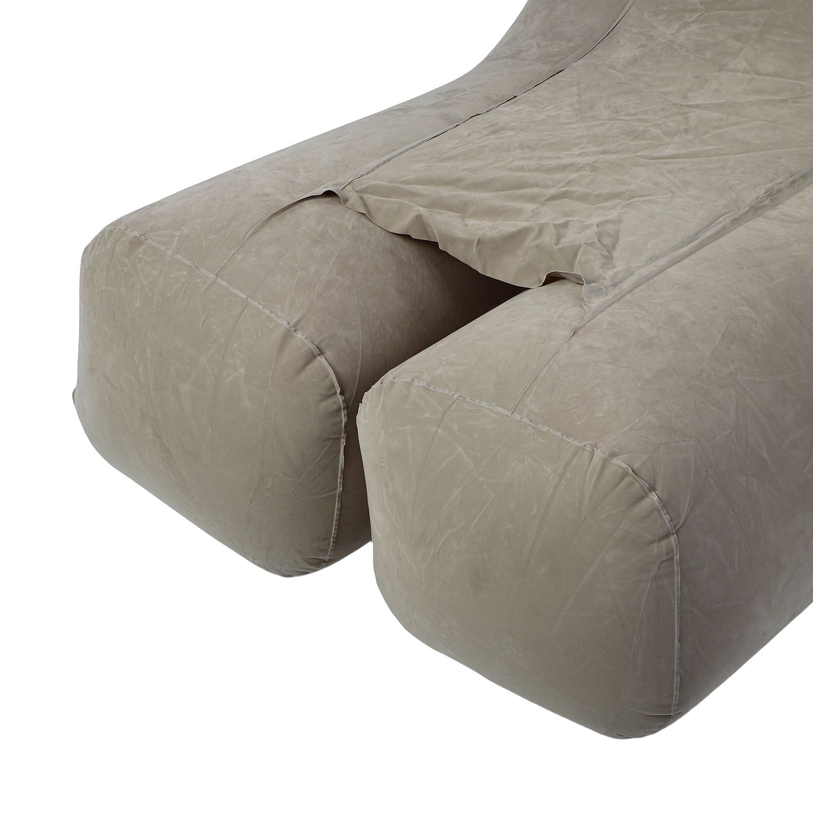 Inflatable Sofa Multifunctional Foldable Comfortable Soft Air Lounger Chair view 7